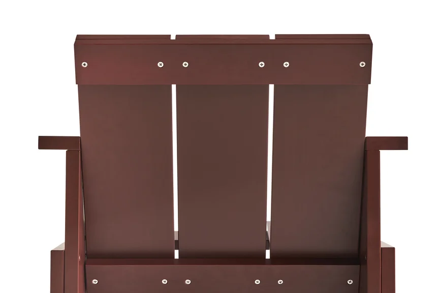 Crate Lounge Chair Iron red