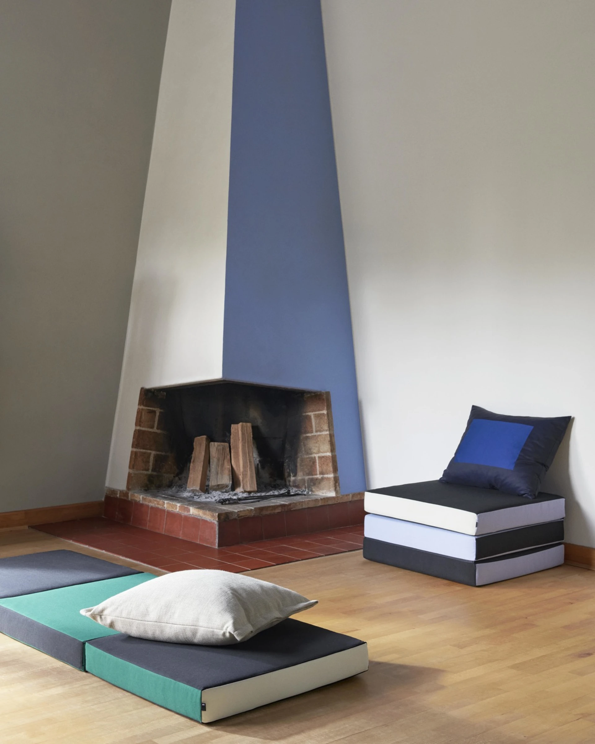 3 Fold Mattress W70 x L195 Lavender