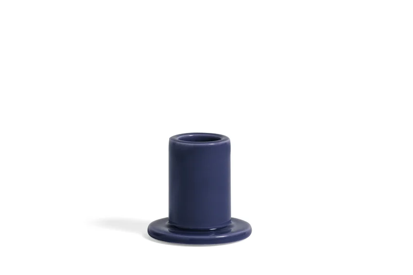 Tube Candleholder Midnight blue