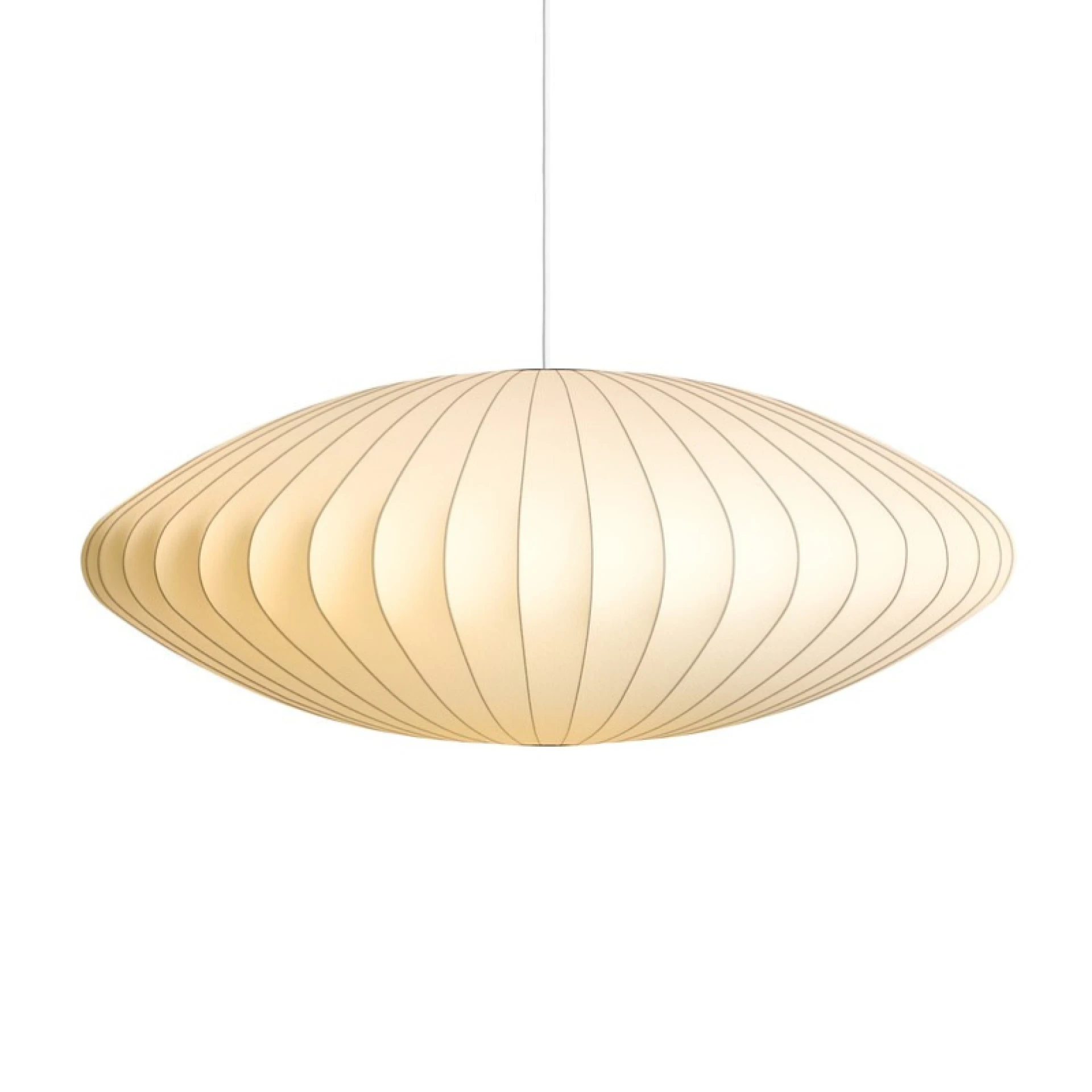 Nelson Saucer Bubble Pendant L Off-white 