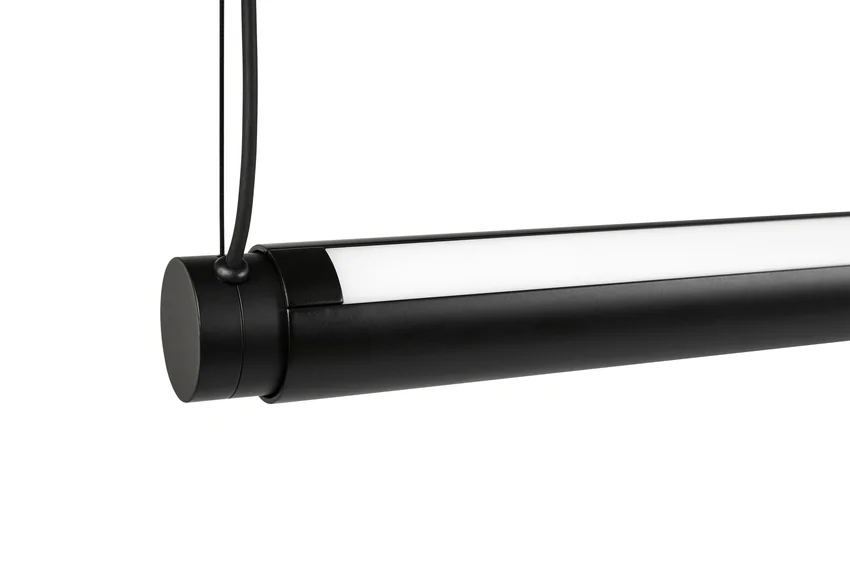 Factor Linear Suspension Lamp 1500 Diffused Soft black