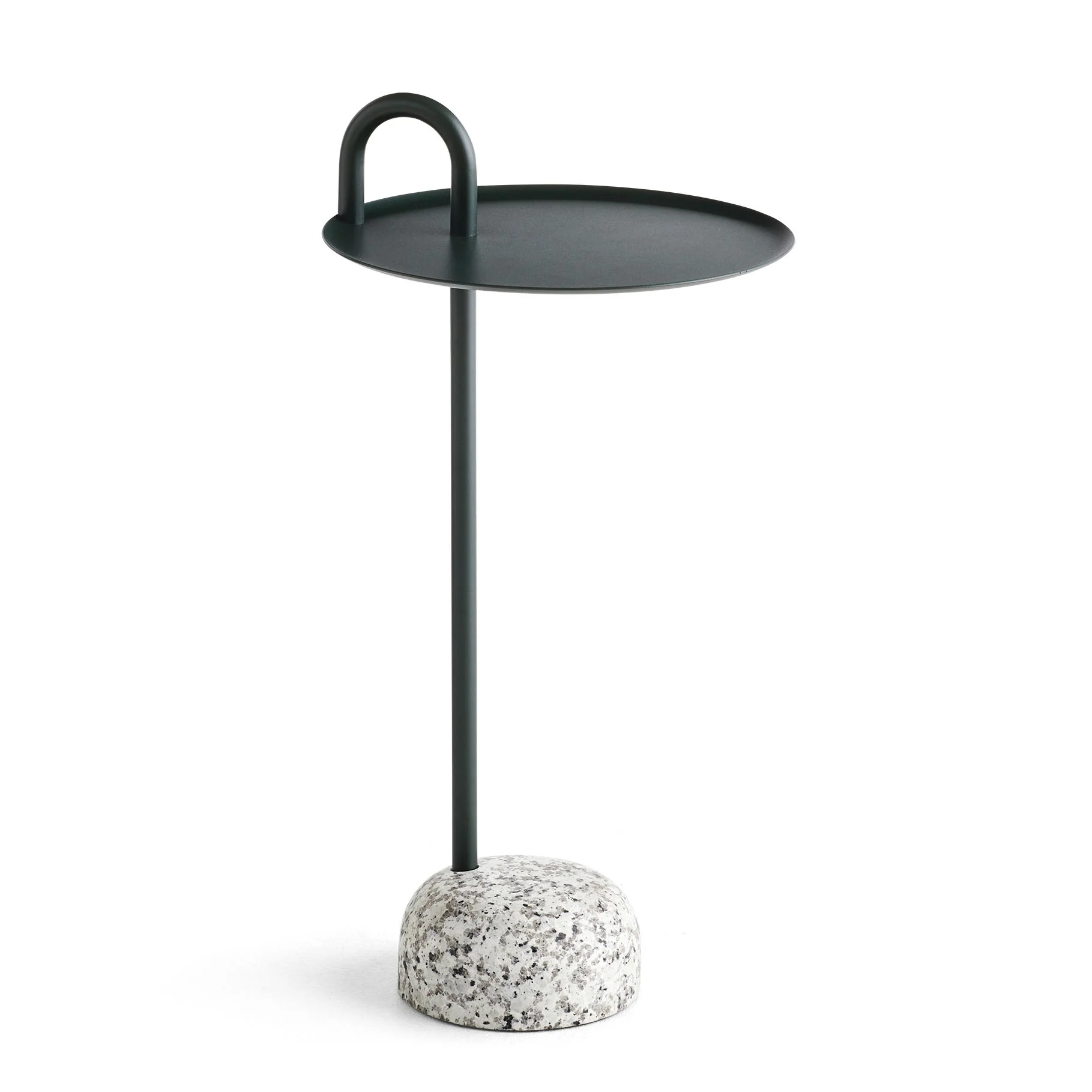 Bowler Side Table Fir green