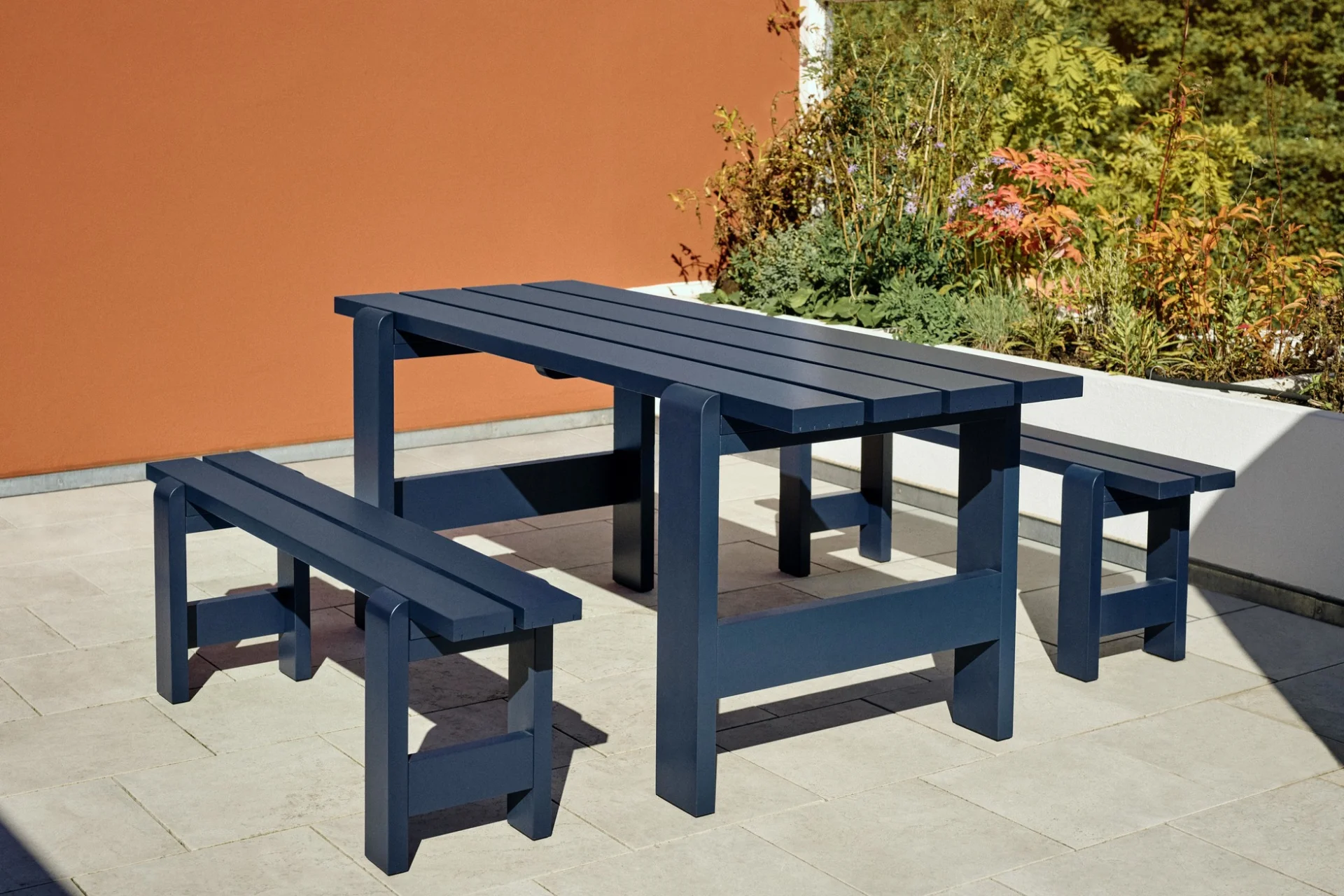 Weekday Table L180 Steel blue