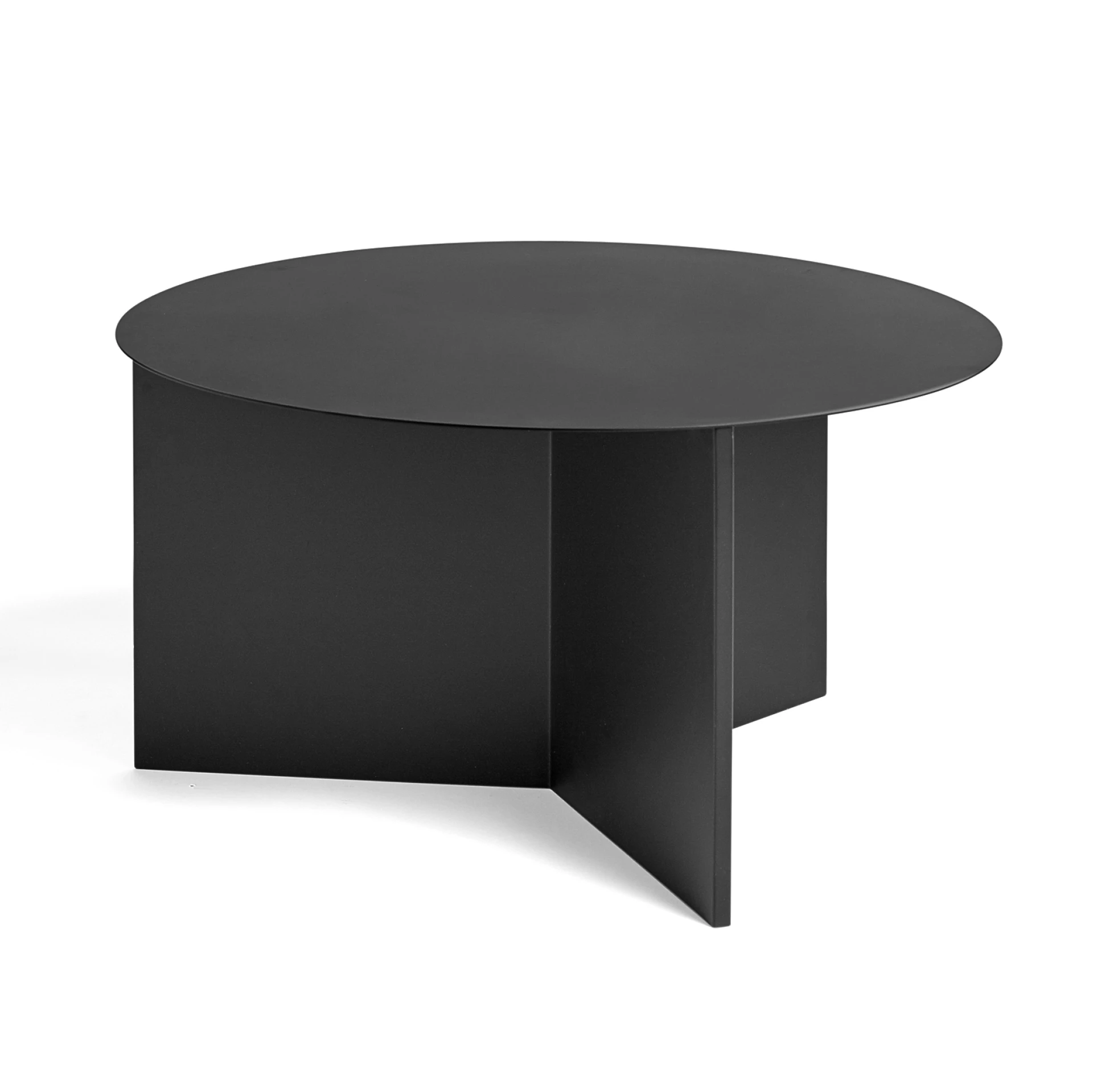 Slit Table Round Extra Large Black
