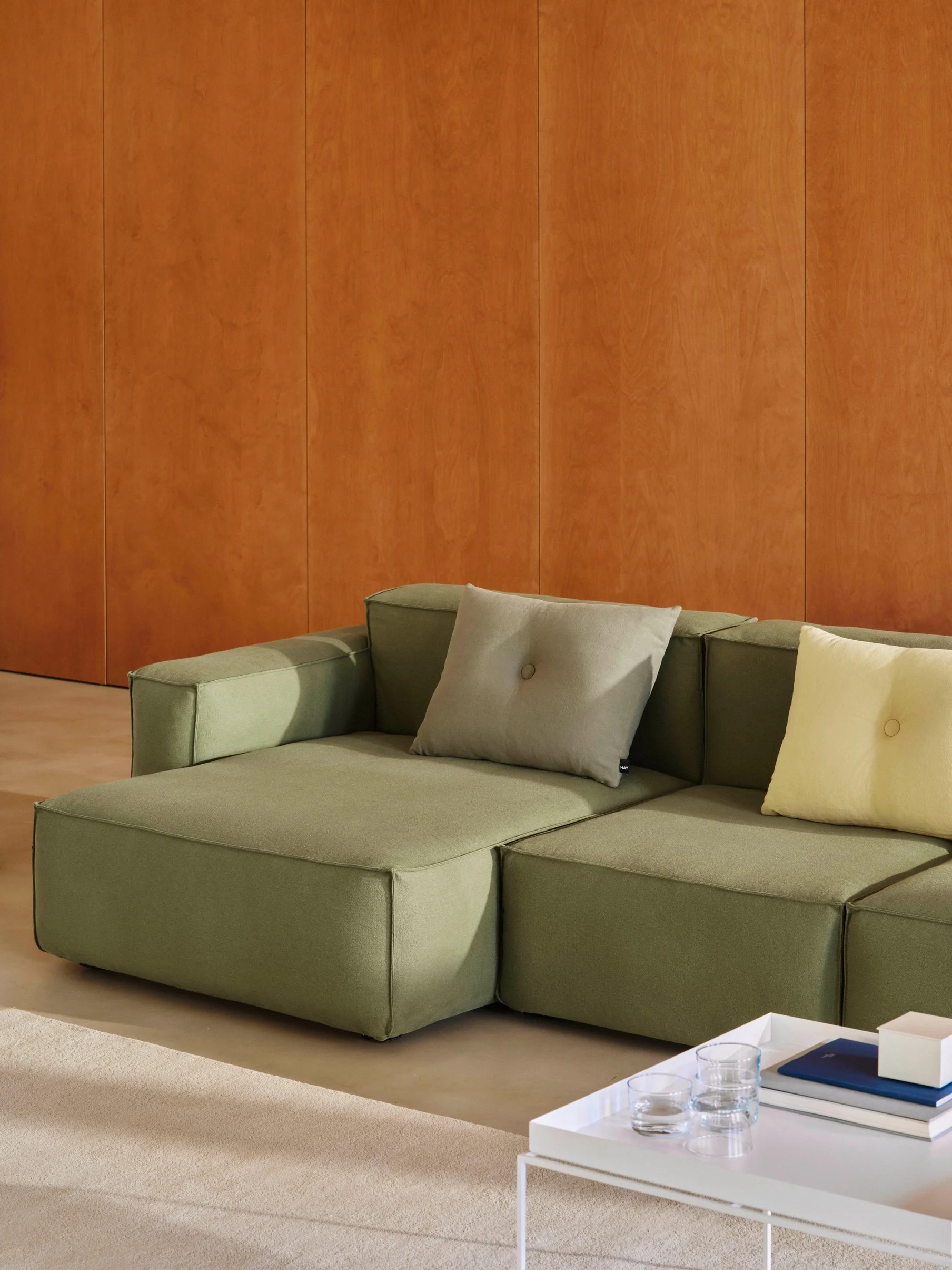 Mags Soft Low Armrest 3-Seater Removable Cover Combination 4