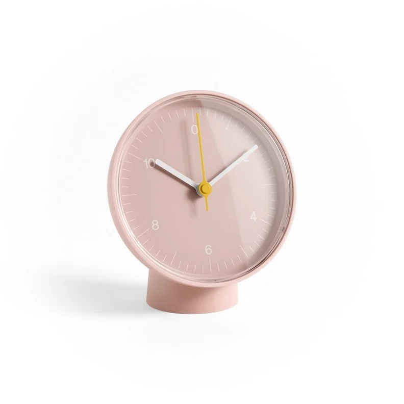 Table Clock Pink