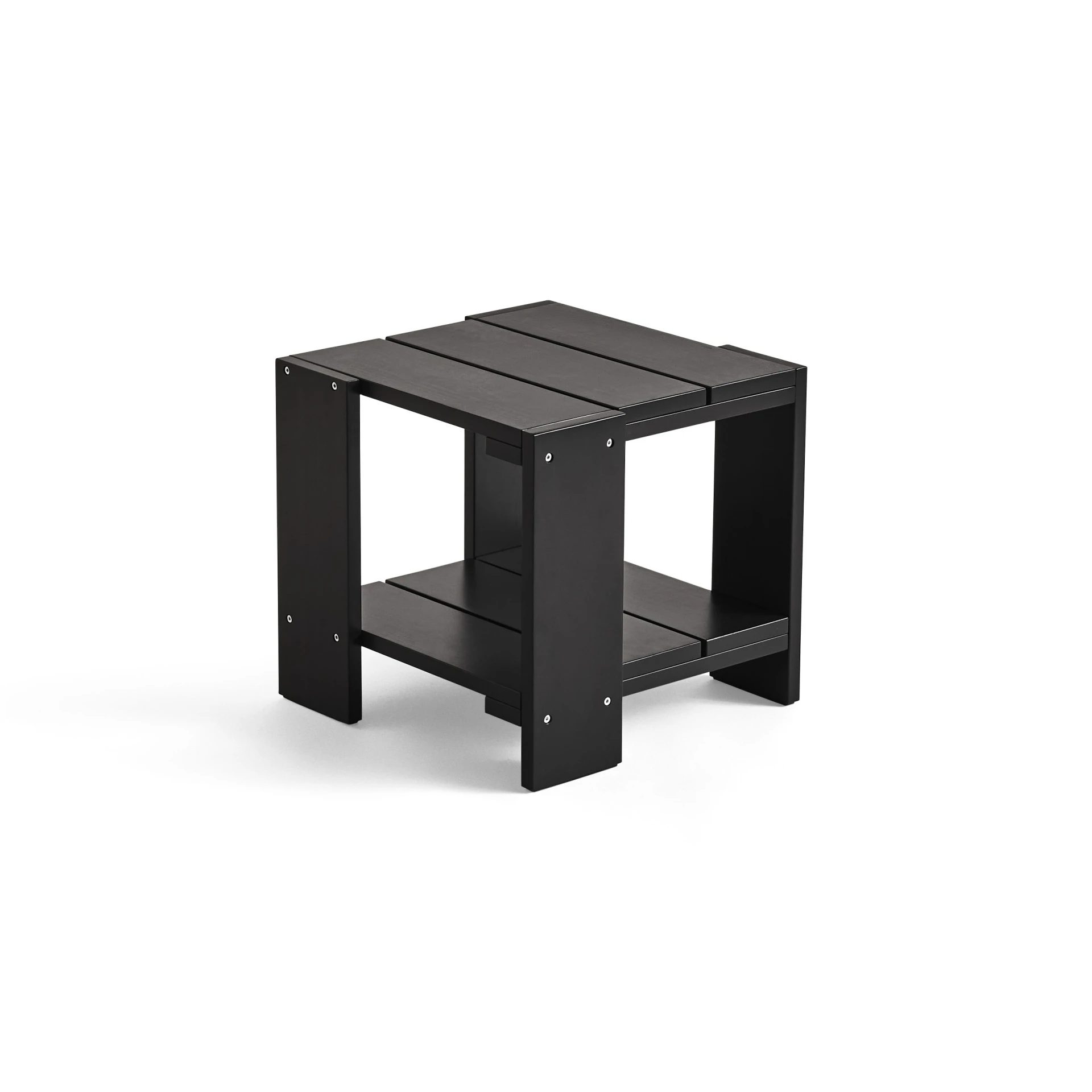 Crate Side Table Black