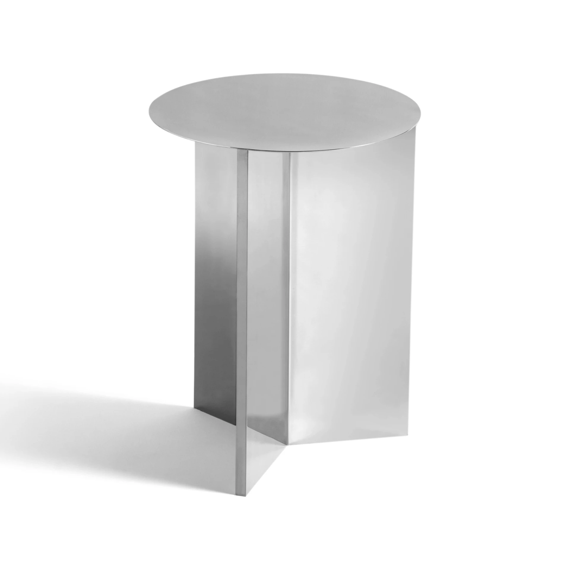 Slit Table Round High Mirror