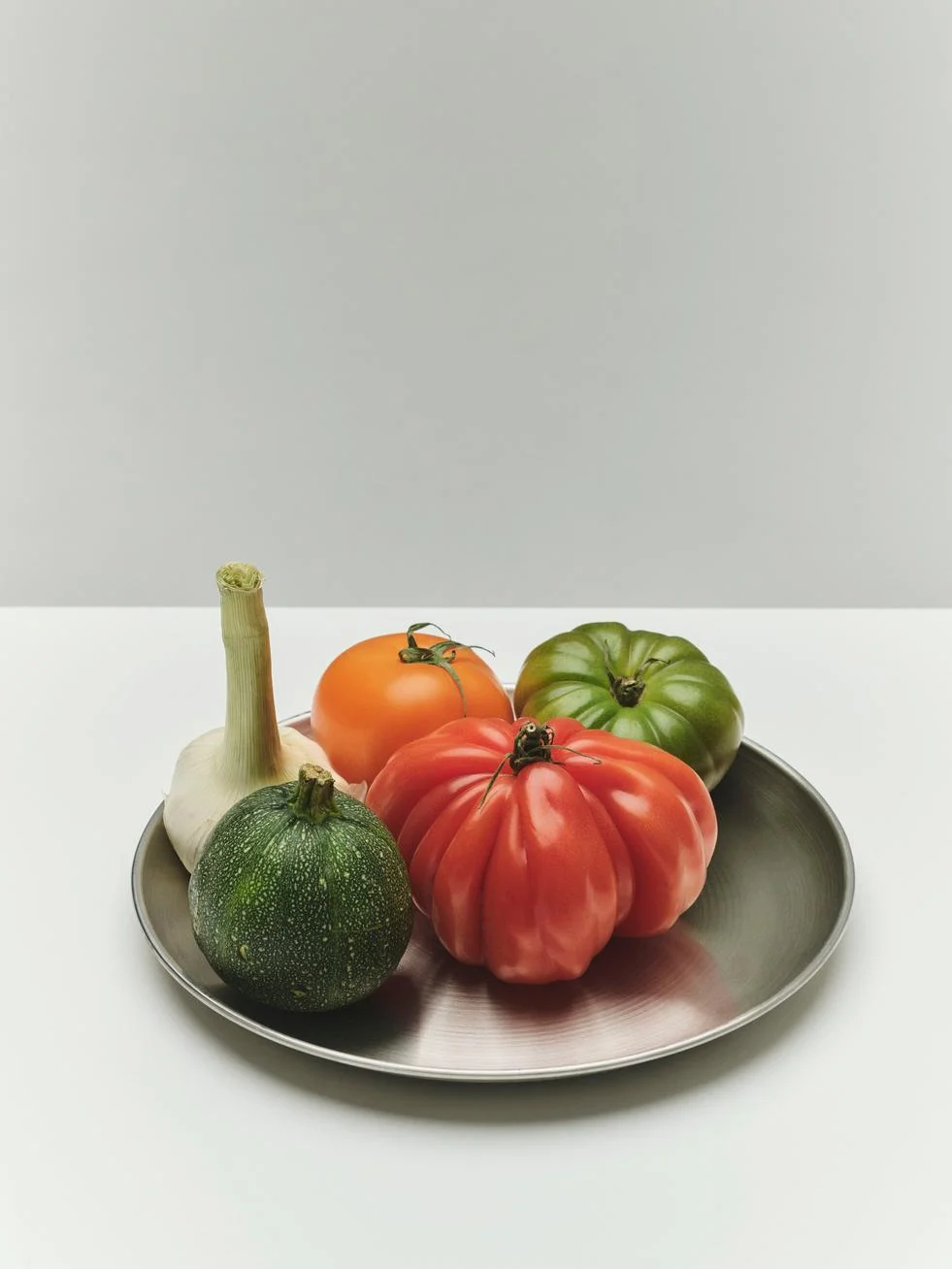 Outdoor Market Steel Plate Set of 2 Large