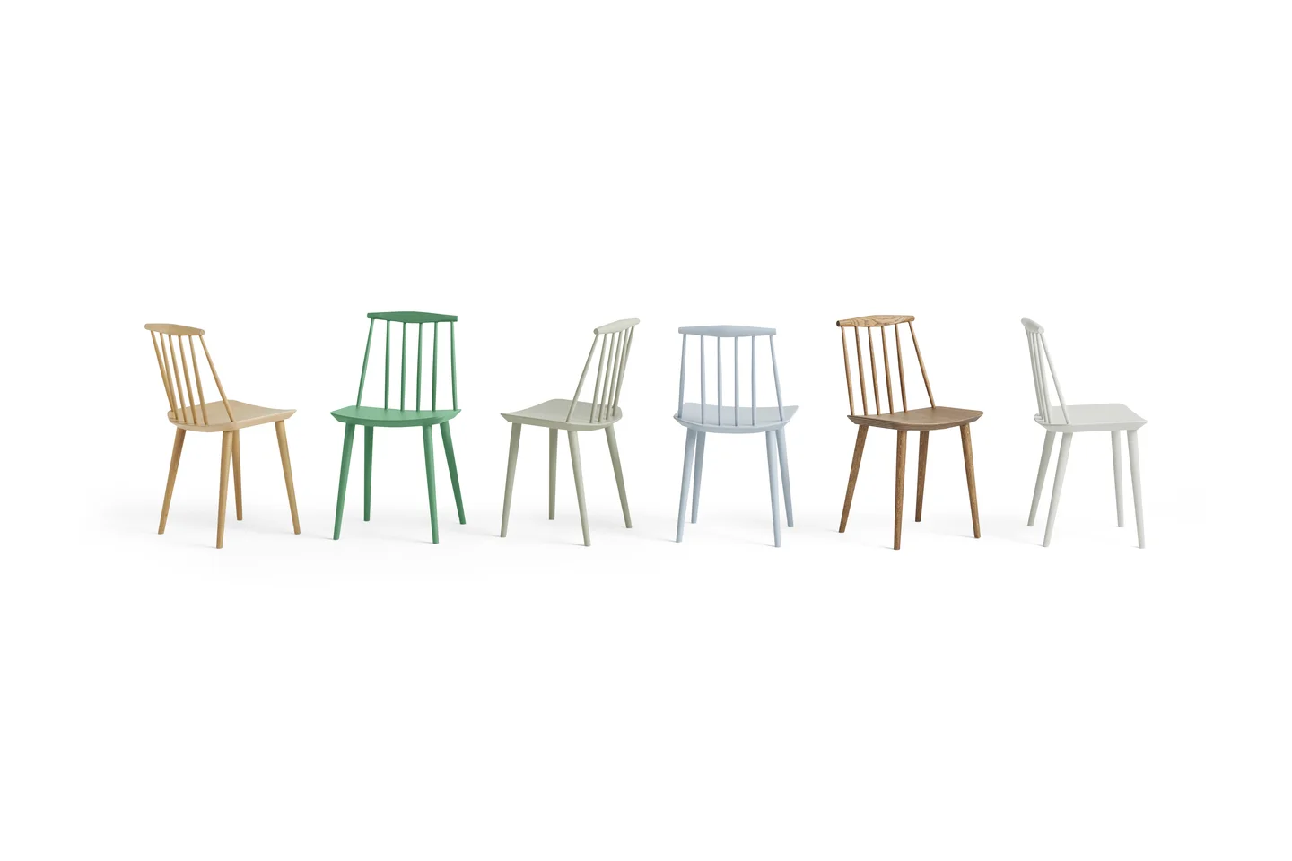 J77 Chair Water-based lacquered oak