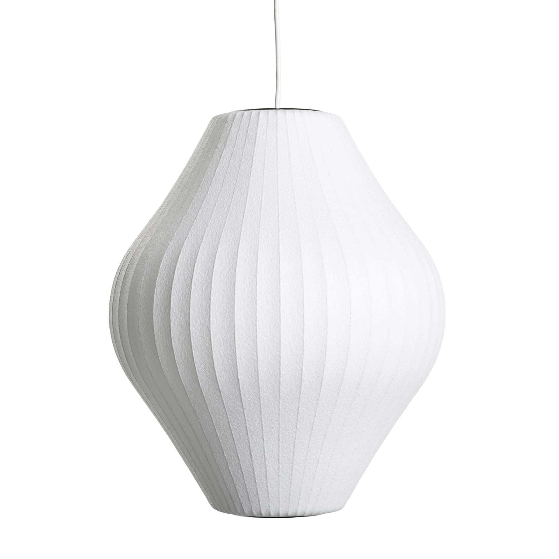 Nelson Pear Bubble Pendant M Off-white 