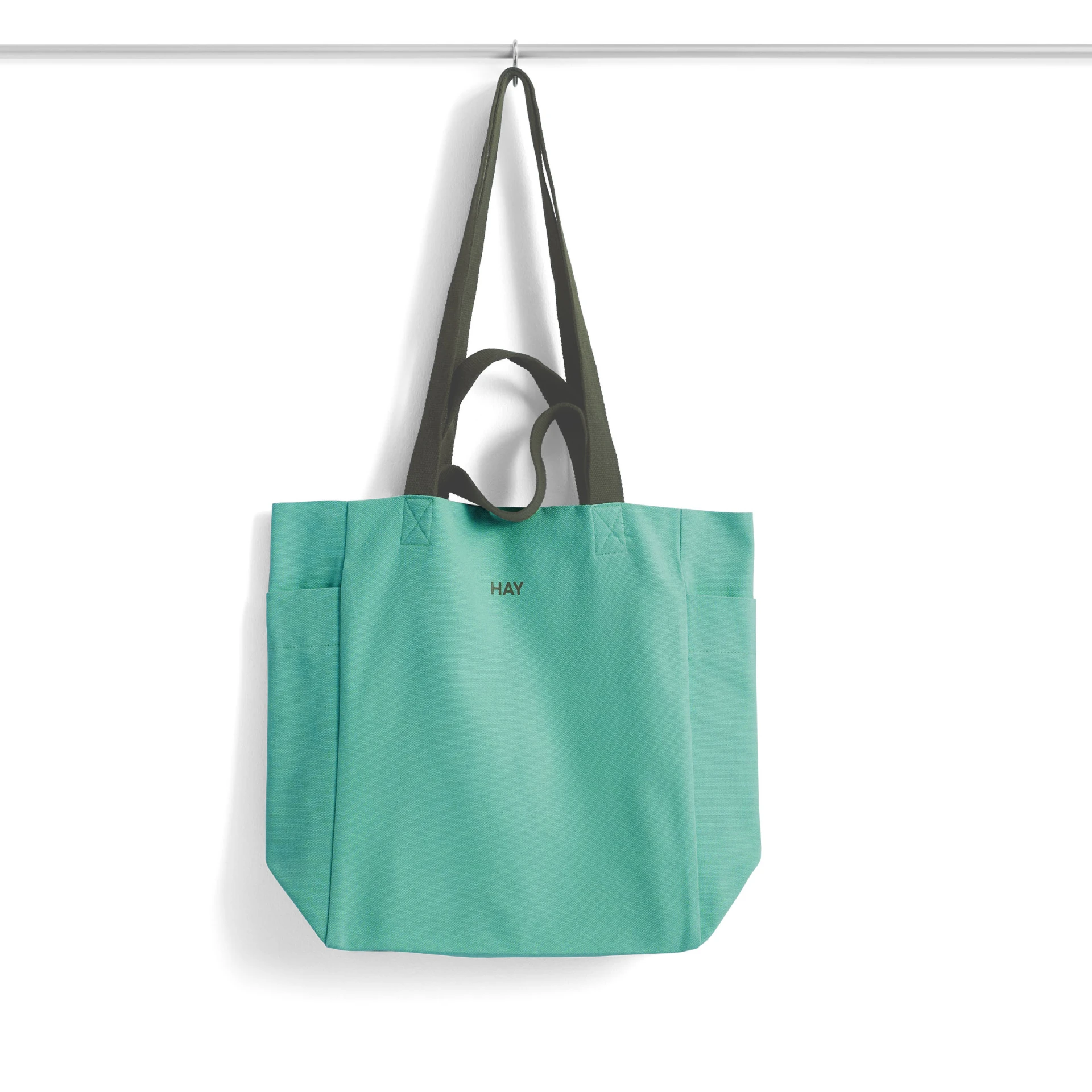 Everyday tote bag aqua 