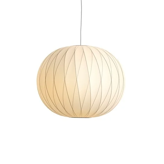 Nelson Ball Crisscross Bubble Pendant M Off-white 
