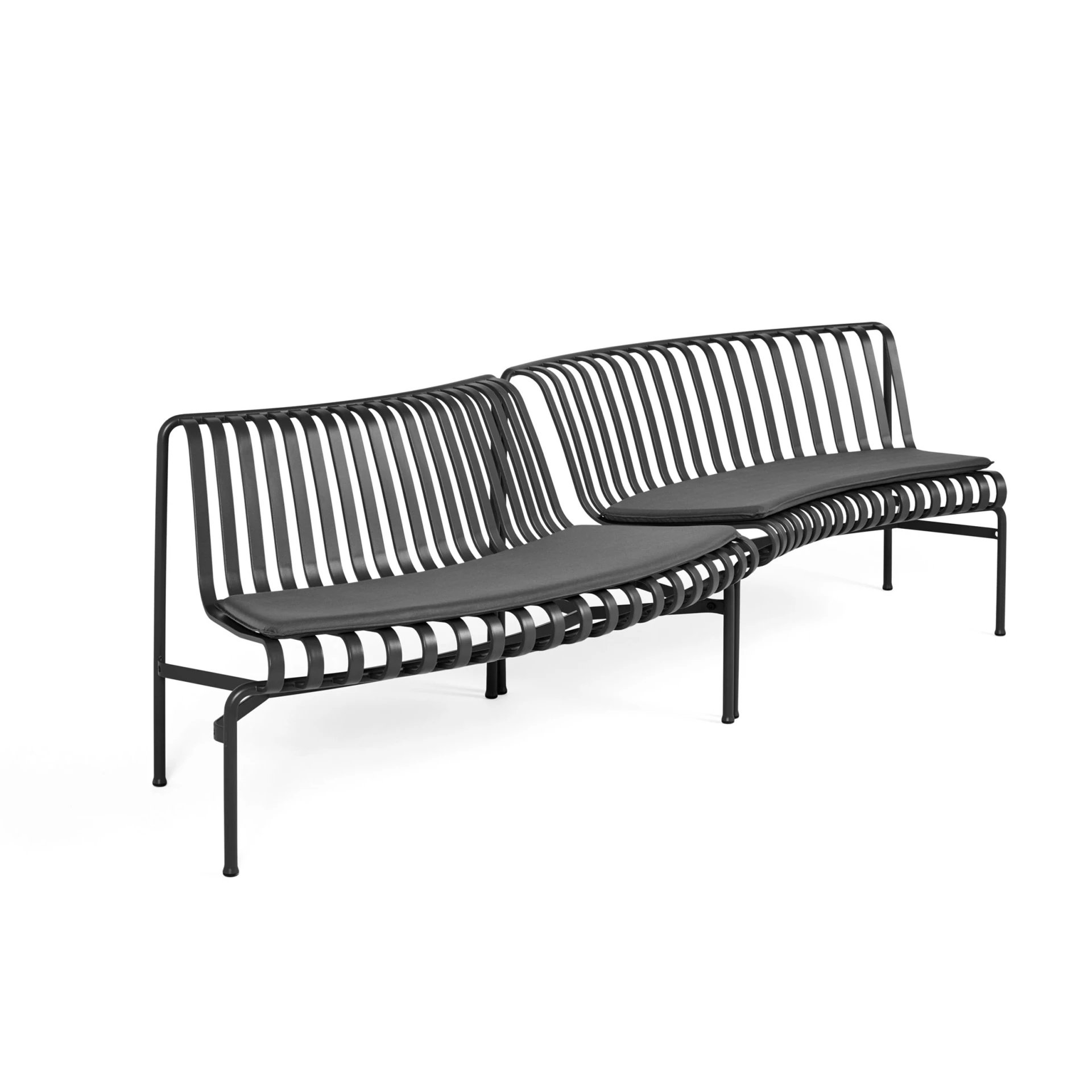 Palissade Park Dining Bench Cushion In Out Set of 2