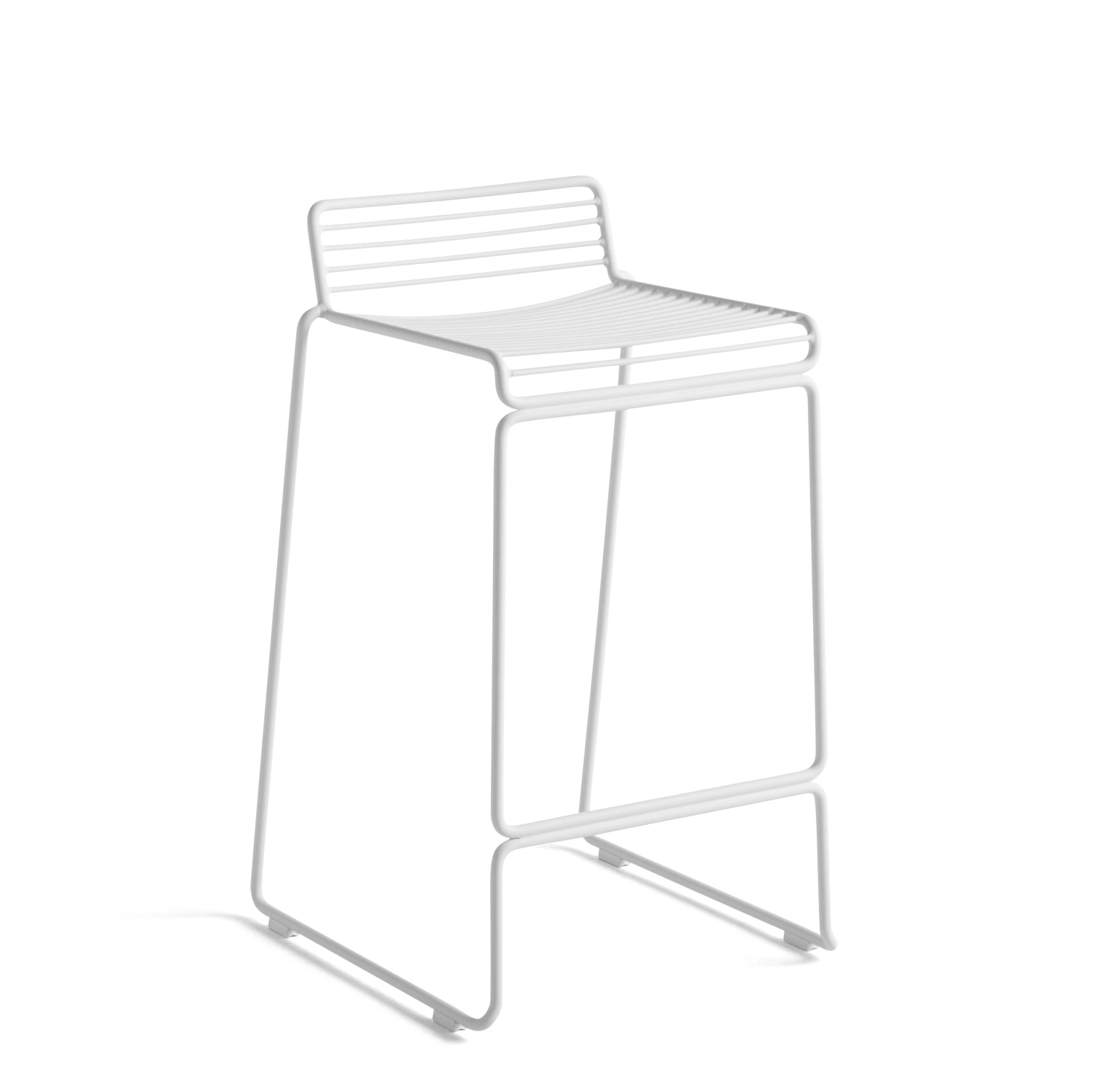 Hee Bar Stool Low White