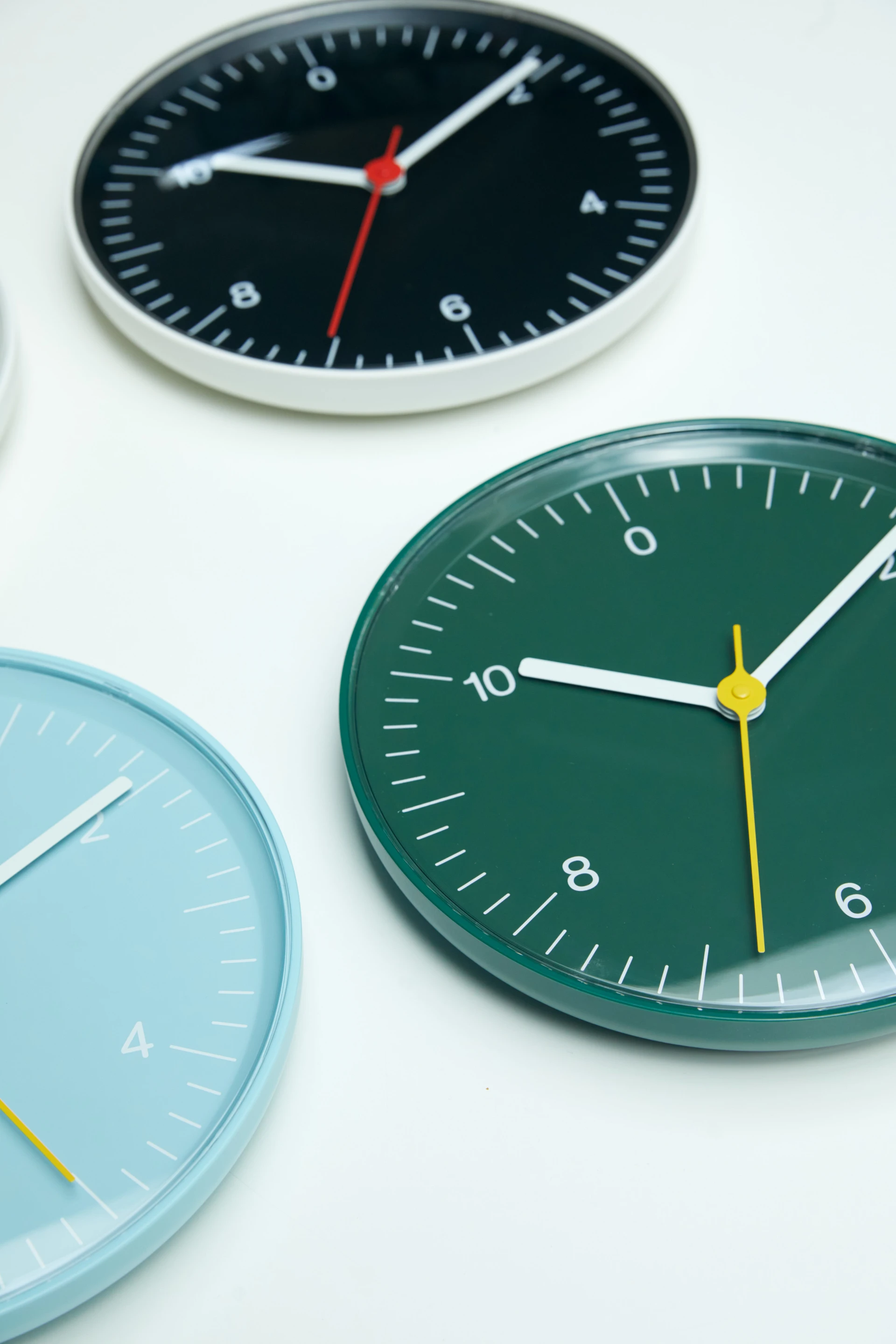 Wall Clock Blue