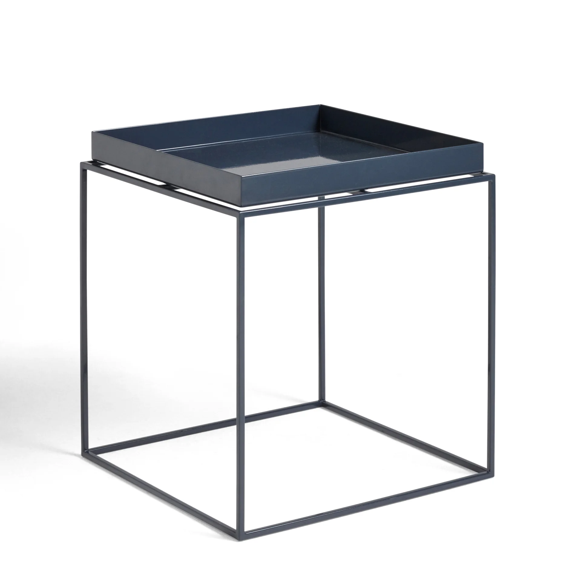 Tray Table M L40 x W40 Deep blue high gloss