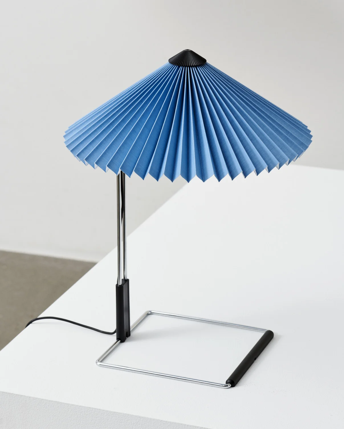 Matin Table Lamp Mirror Base 300 White