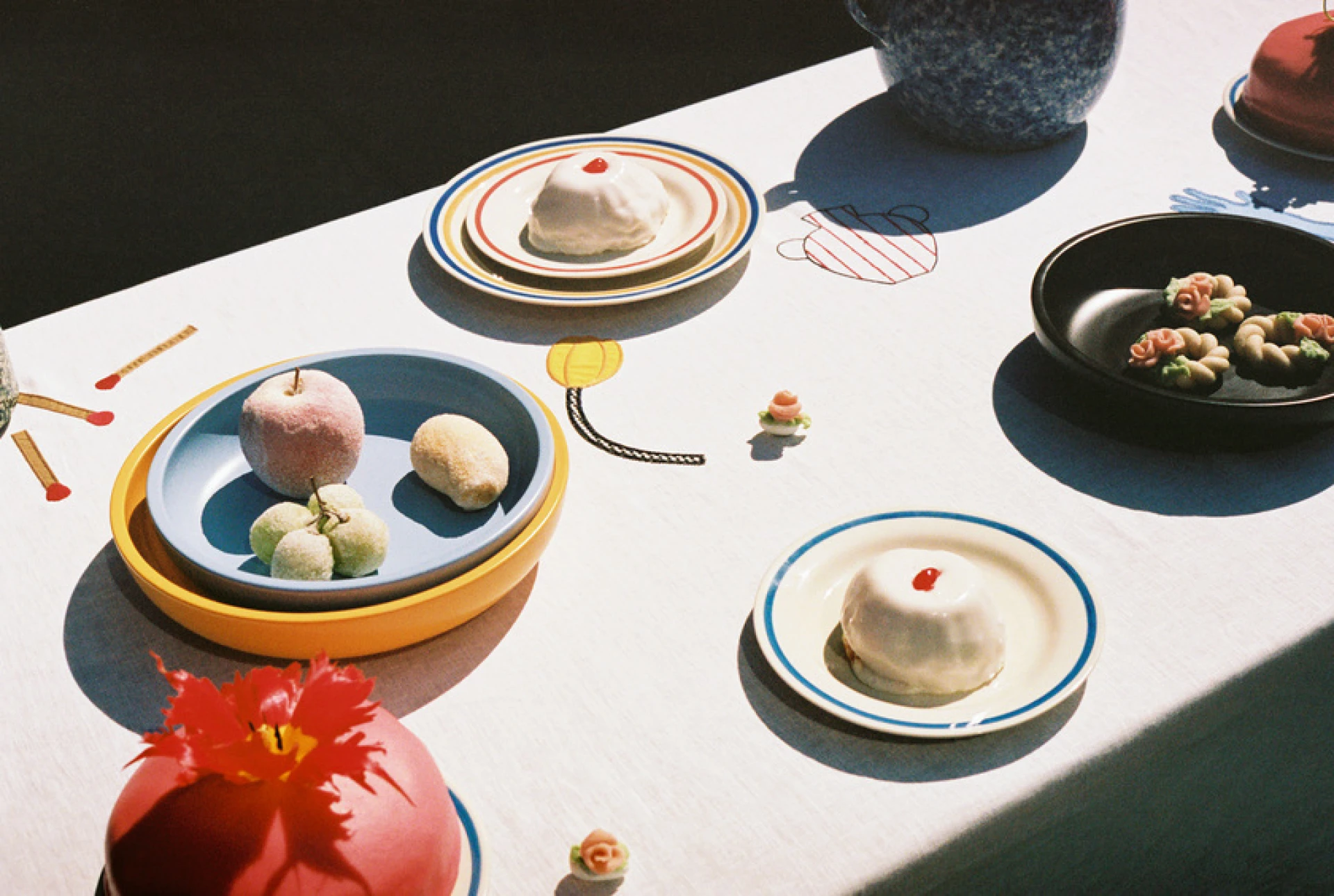 Sobremesa Tablecloth L300 White