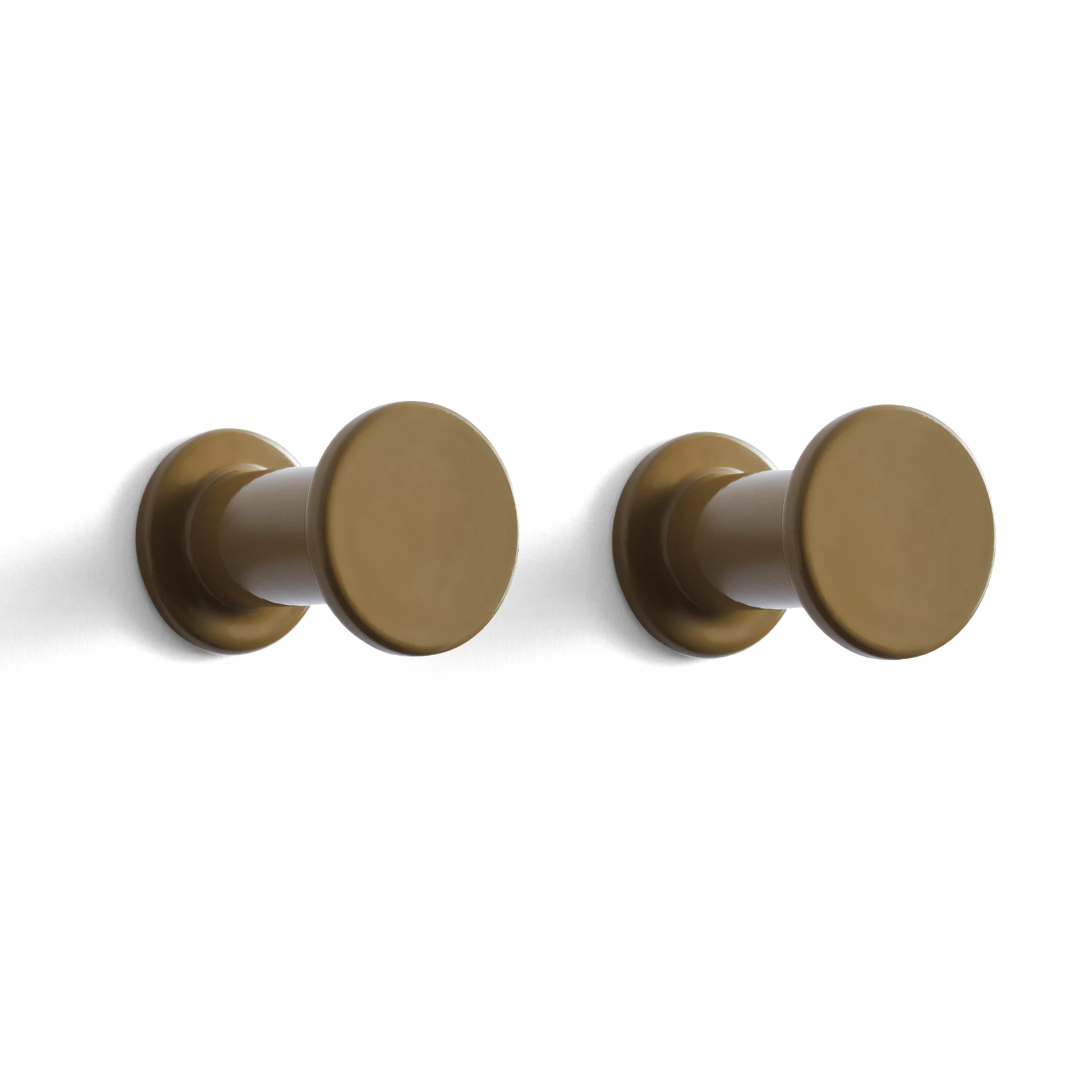 Bolt Hook Set of 2 Light brown