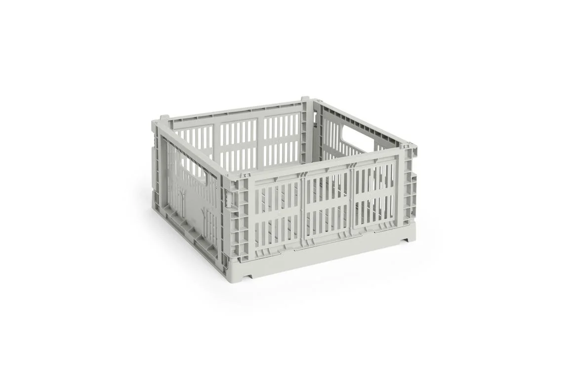 HAY Colour Crate Medium Square Grey
