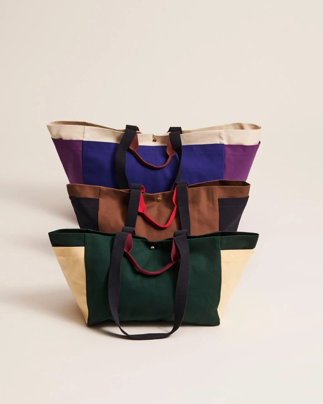 Weekend Bag (Organic) Small Dark green multi