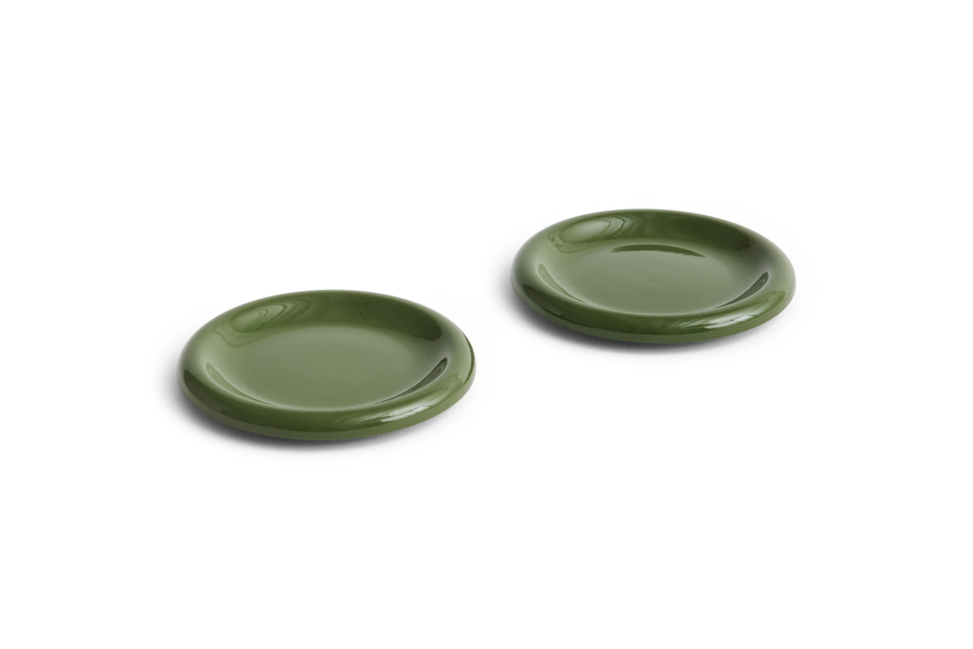 Barro Plate Set of 2 Ø18 Green