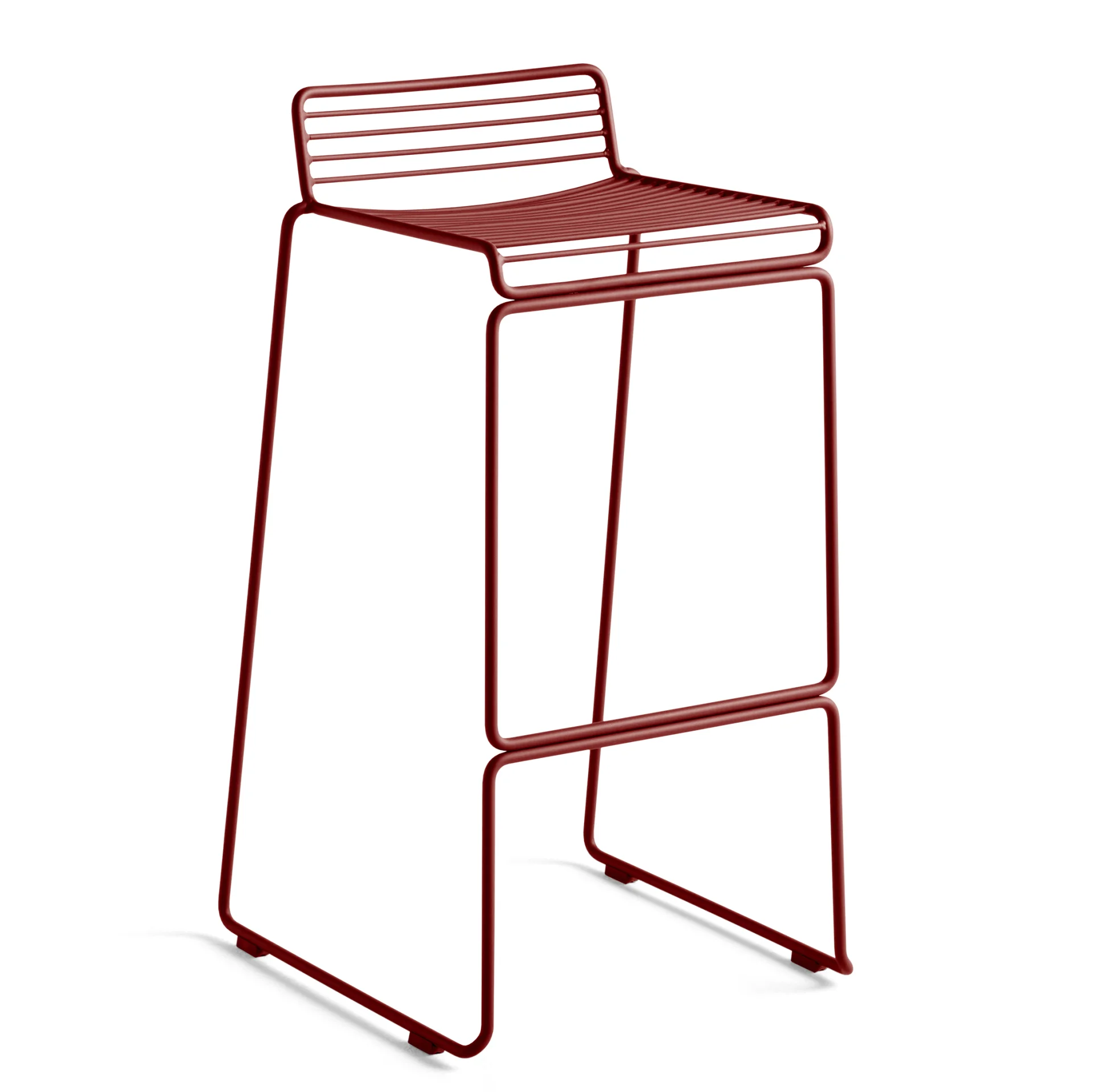 Hee Bar Stool High Rust