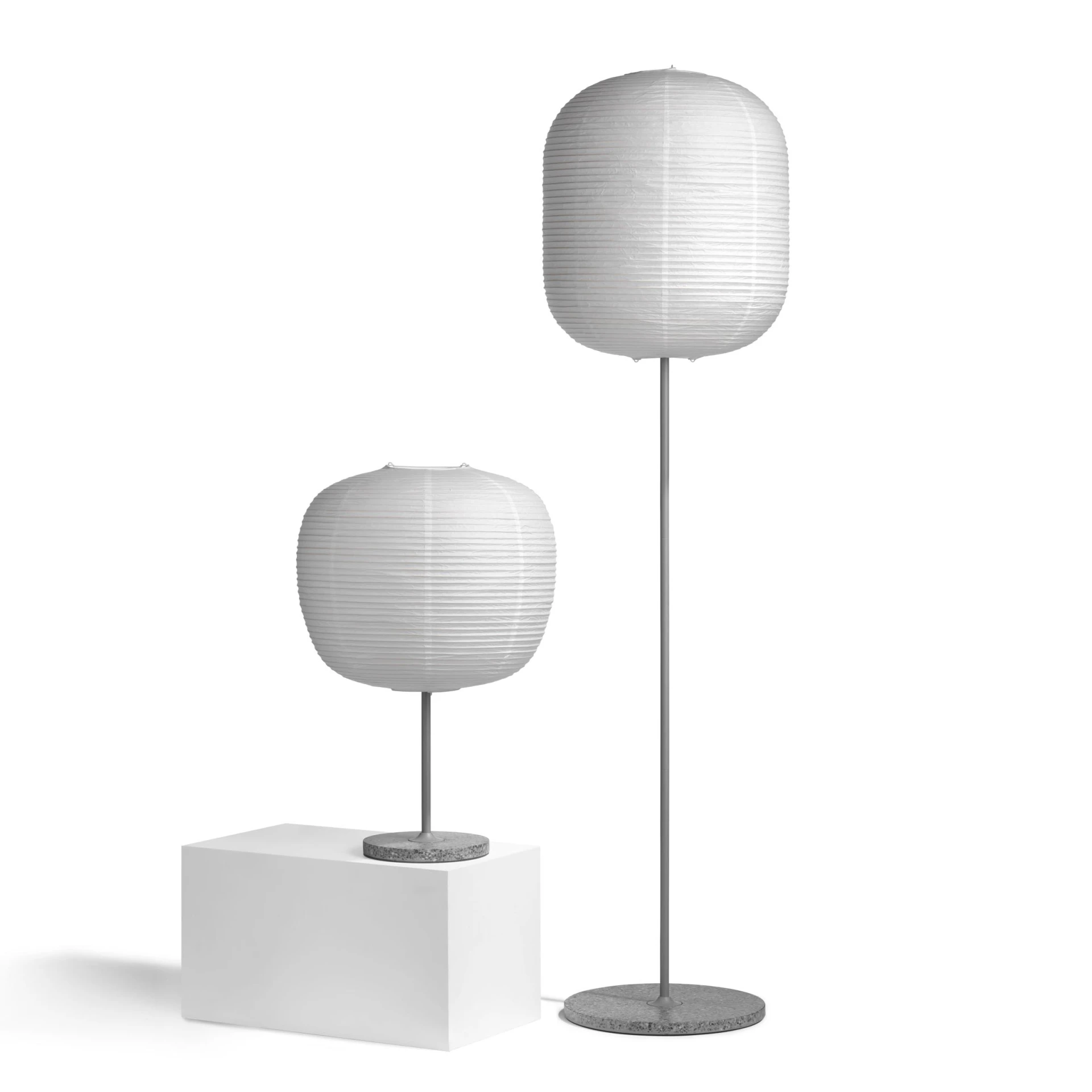 Common Table Lamp Base Terazzo Summit grey