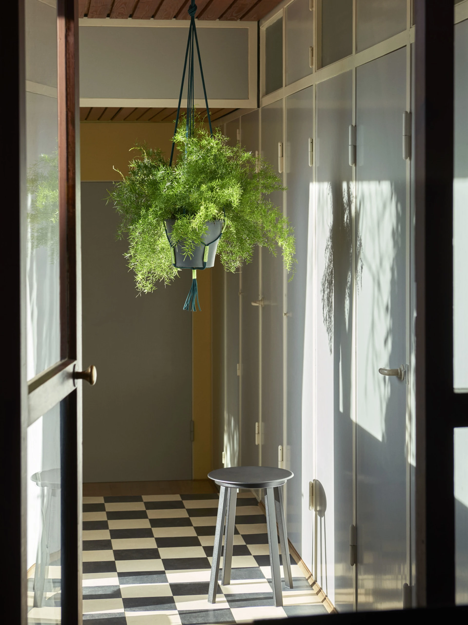 Revolver Stool Sky grey