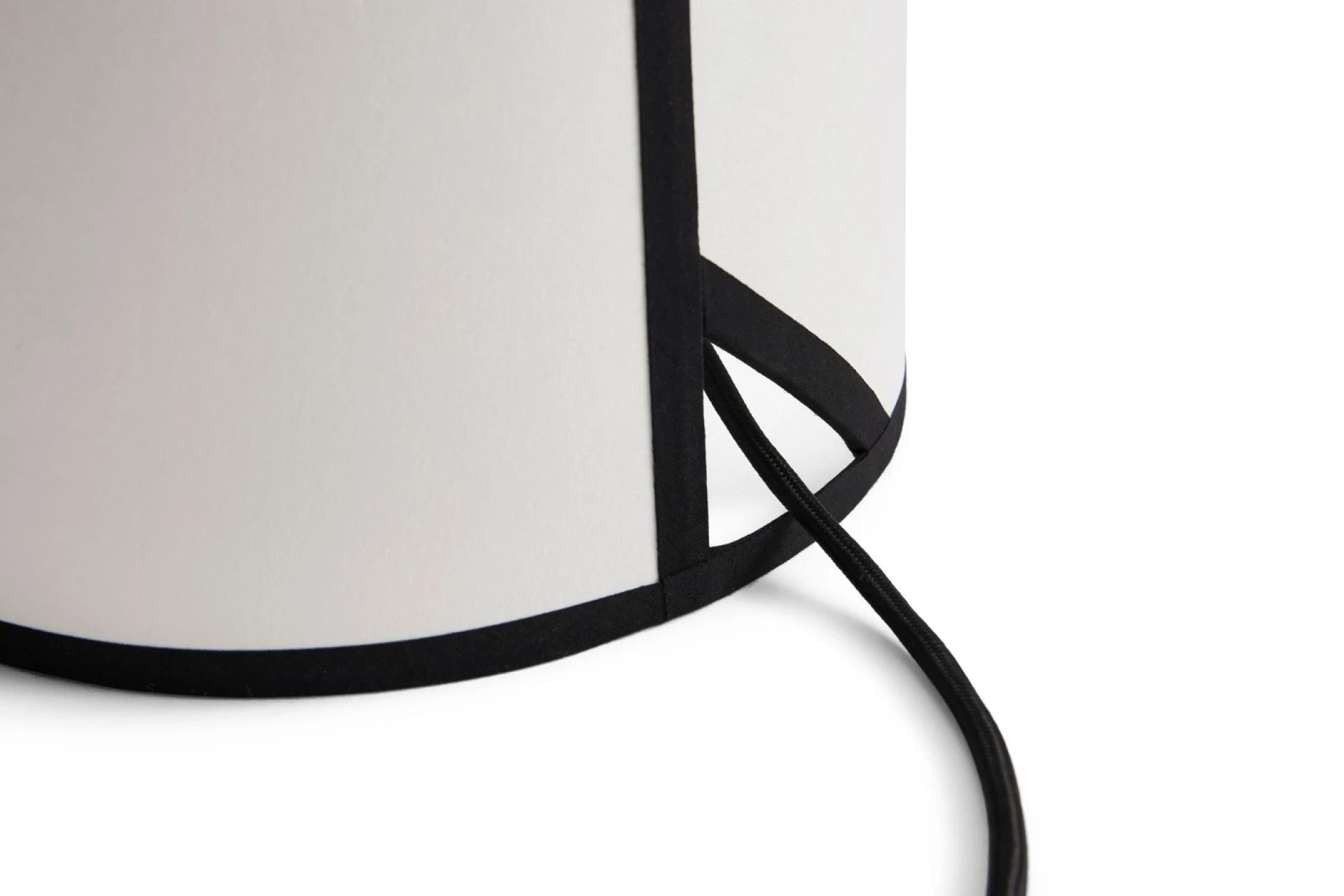 Ava Pyramid Table Lamp 450 White