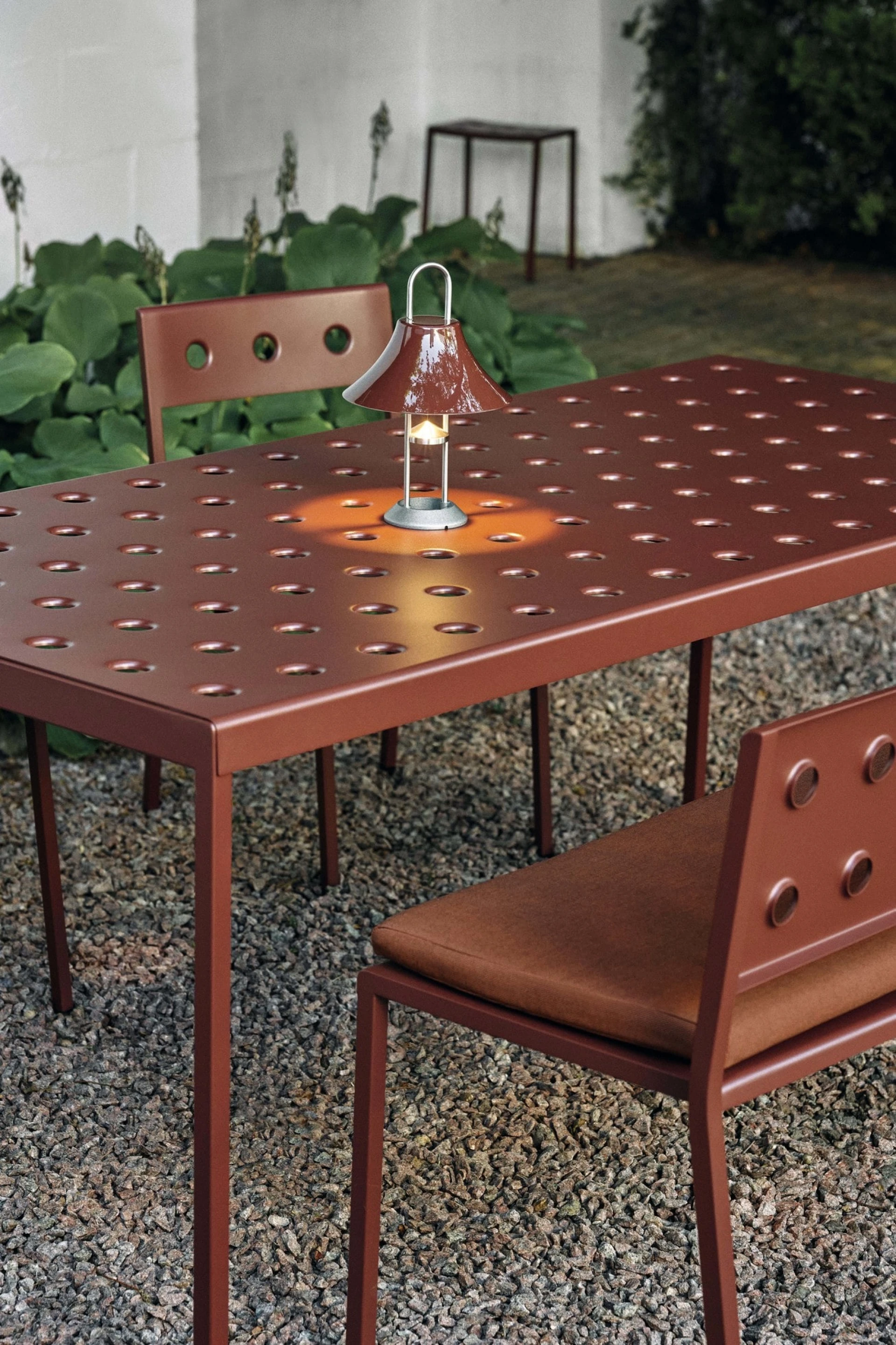 Mousqueton Portable Lamp Iron red