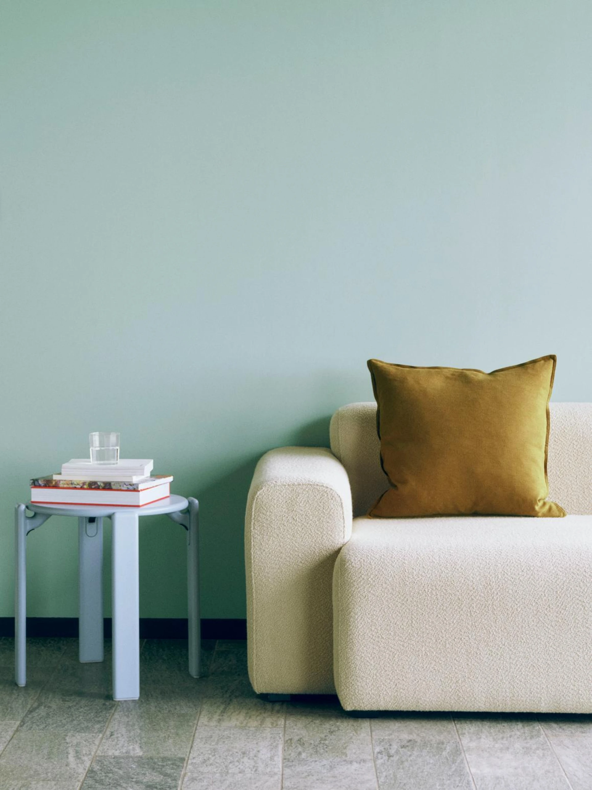 Linen Cushion 50 x 50 Olive