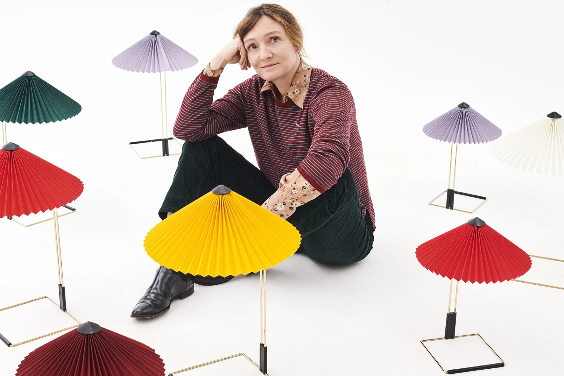 Matin Table Lamp 380 Lavender