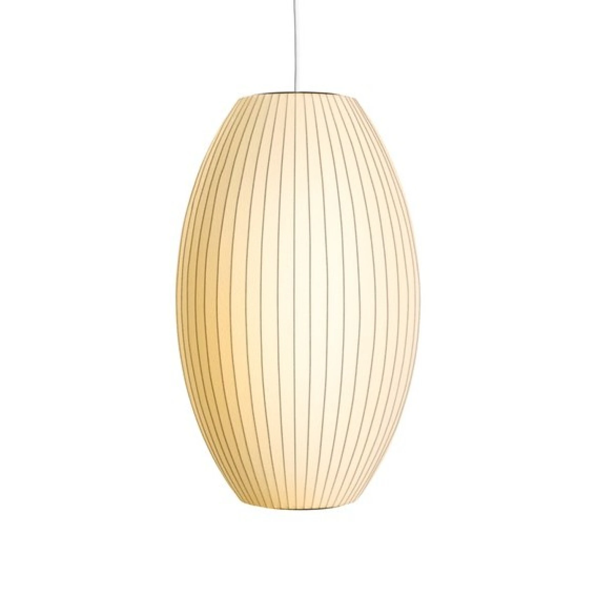 Nelson Cigar Bubble Pendant M Off-white 