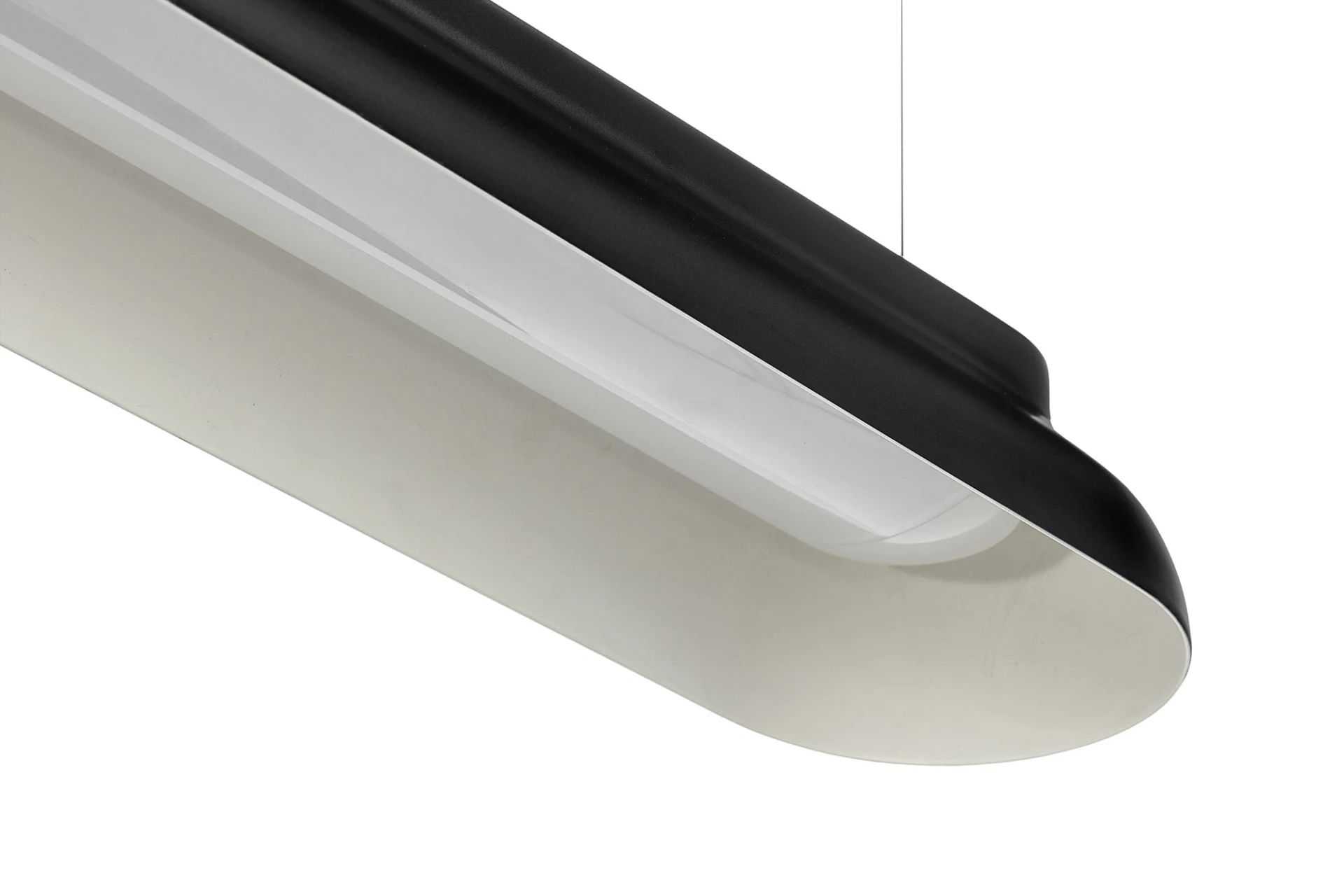 PC linear pendant soft black