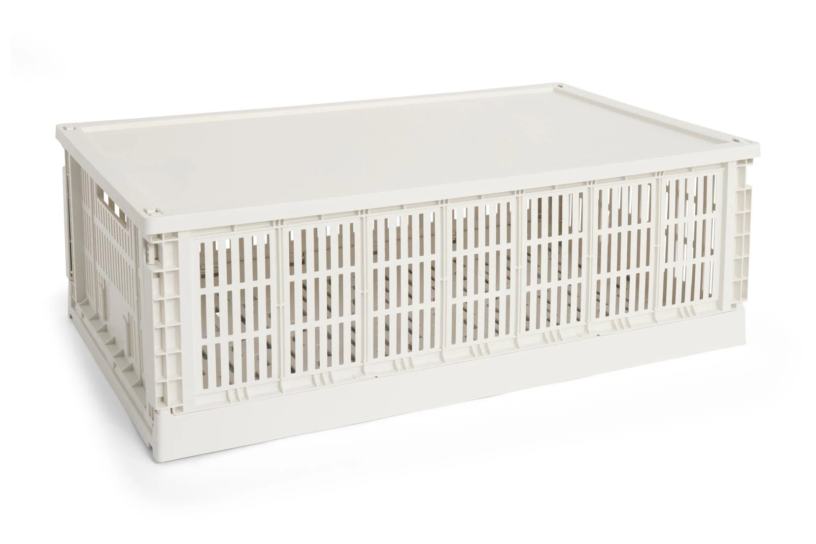 HAY Colour Crate Lid Plastic X-Large Off-white