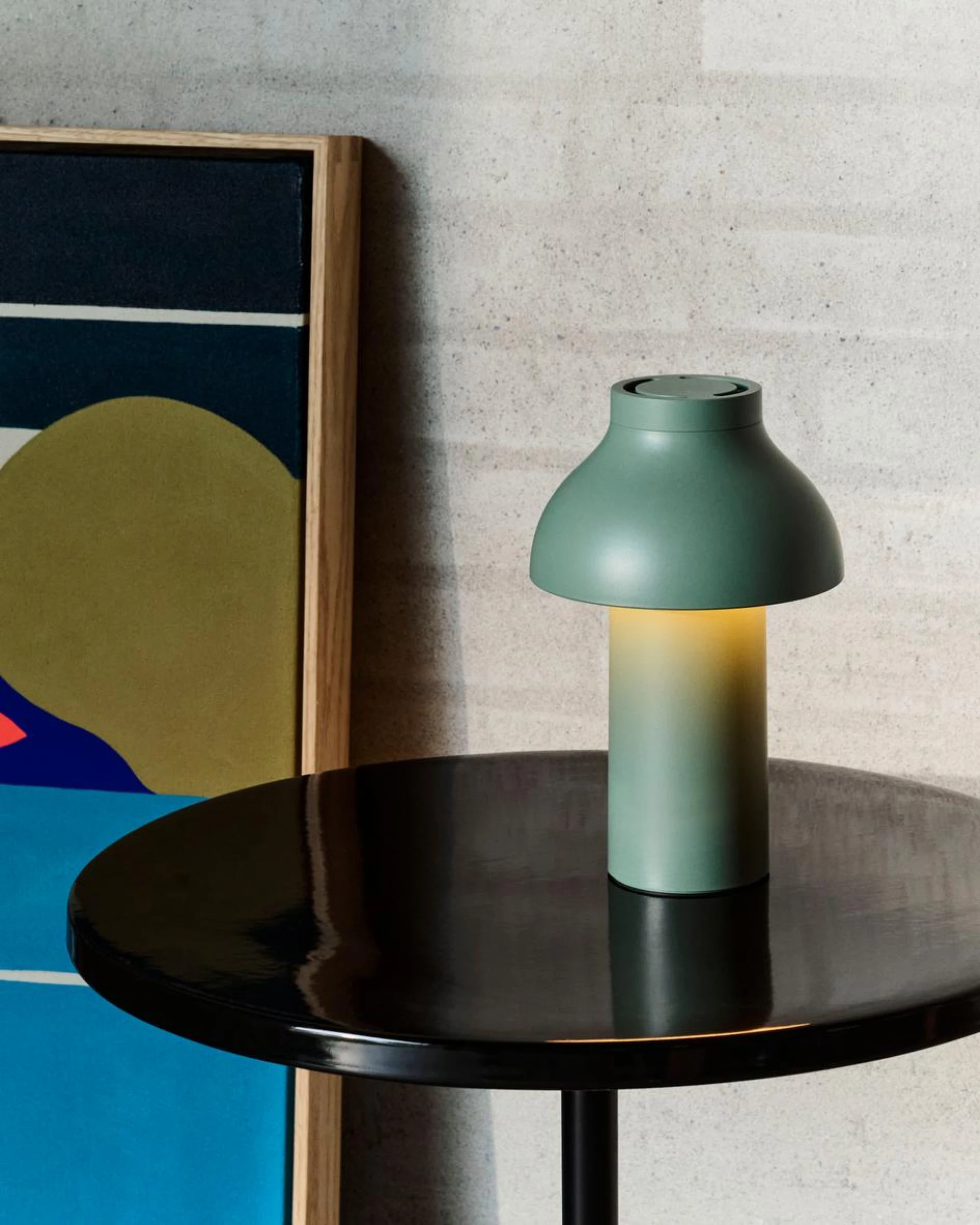 PC Portable Lamp No 2 Fall green