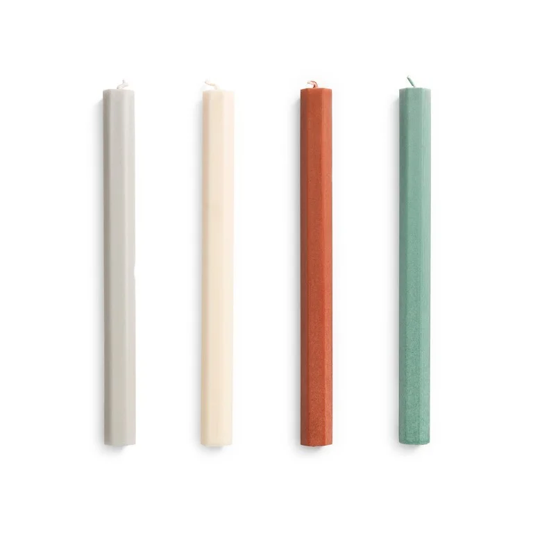 Hexagon Candle Forest Set of 4