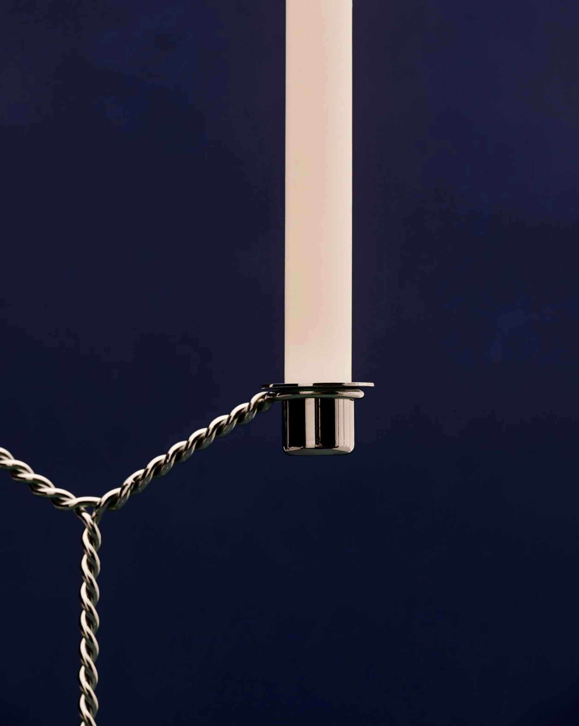 Wire Candleholder Mirror