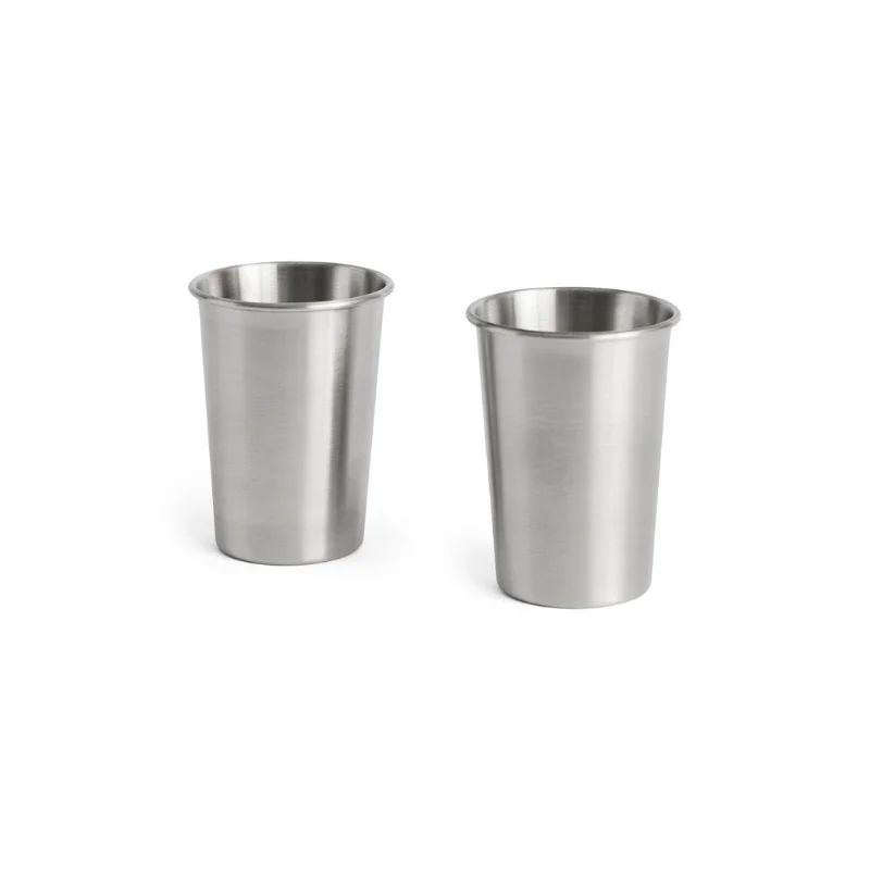 Outdoor Market Steel Cup Set of 2 Medium