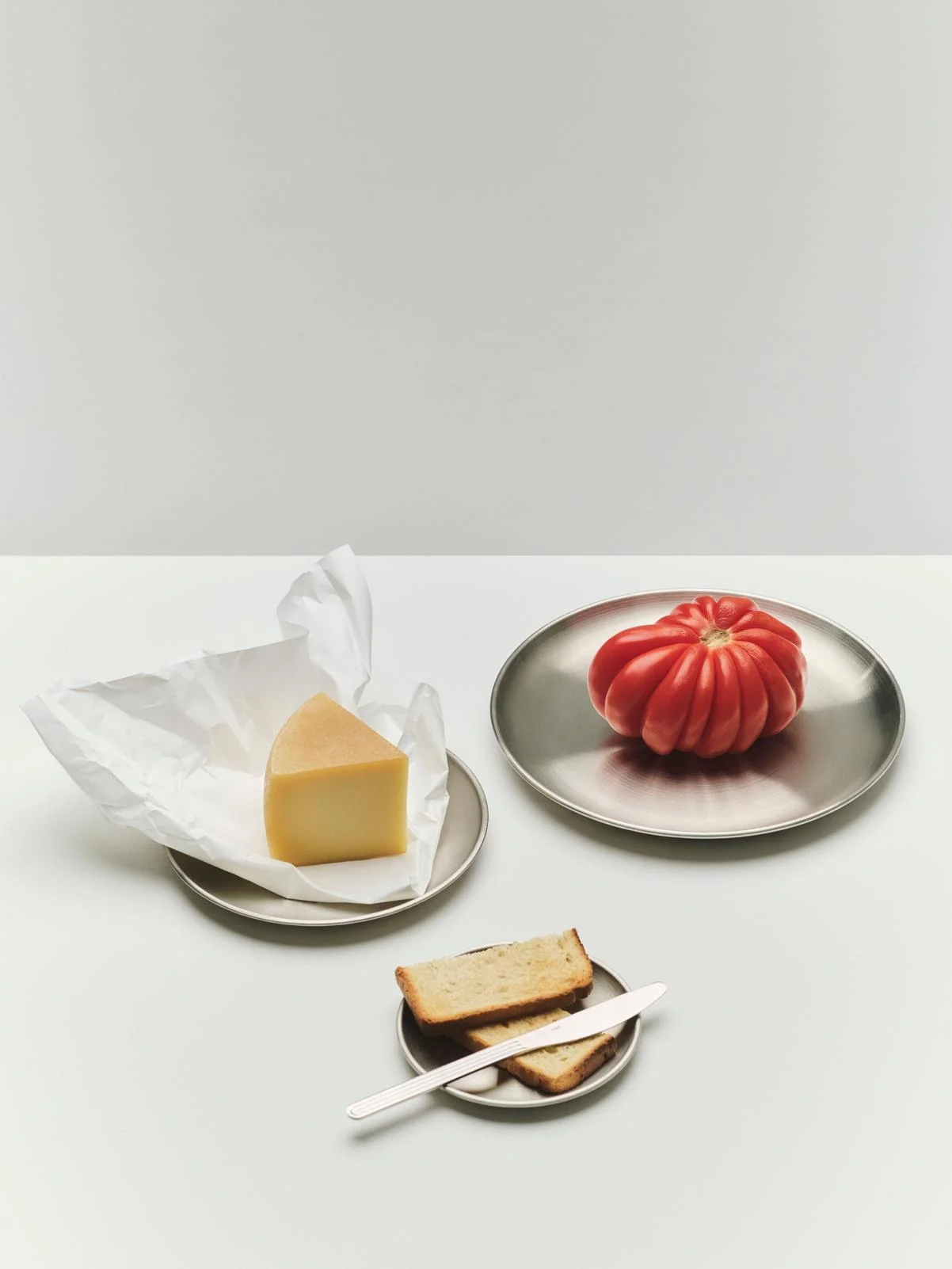 Outdoor Market Steel Plate Set of 2 Small