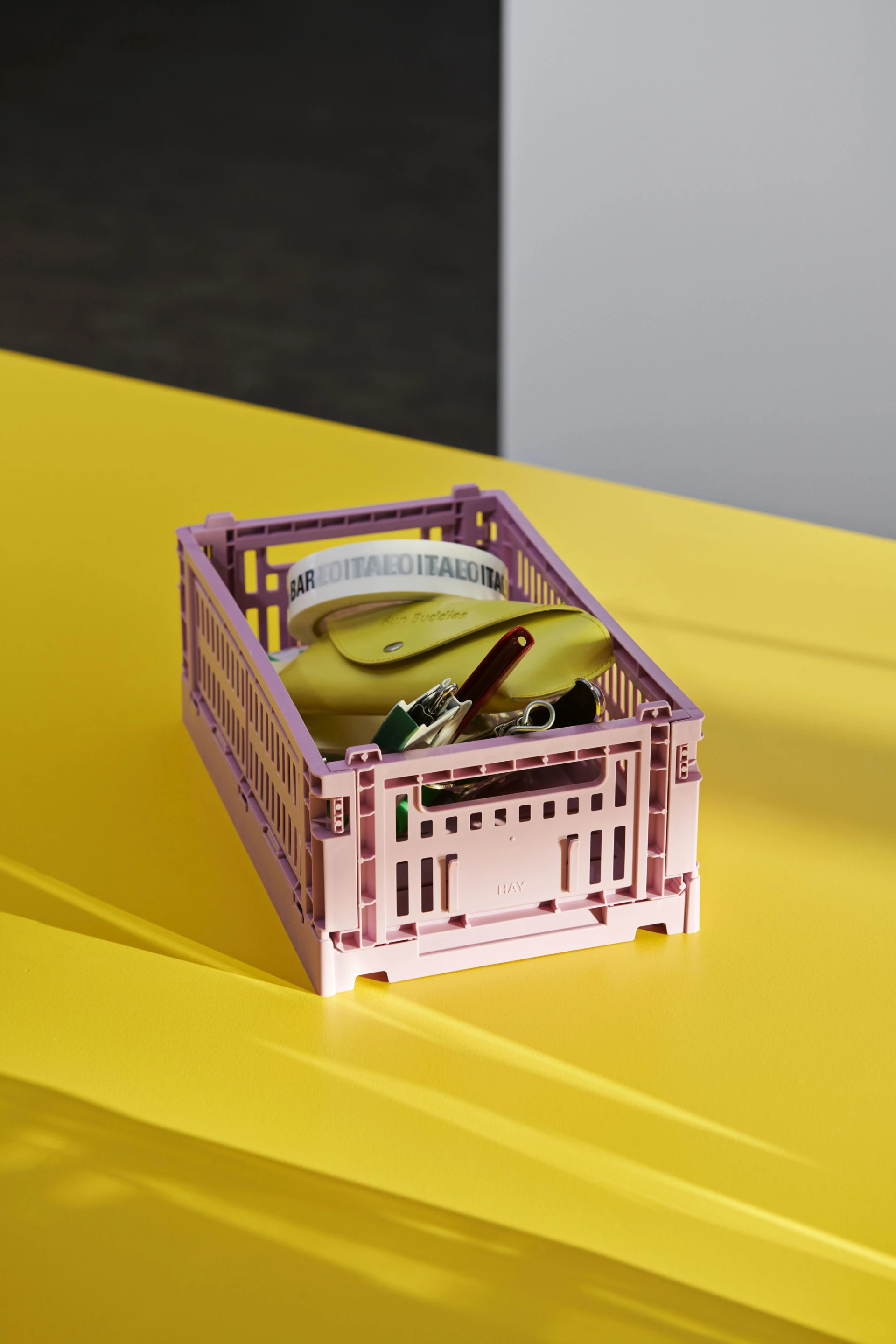 HAY Colour Crate Small Dusty rose