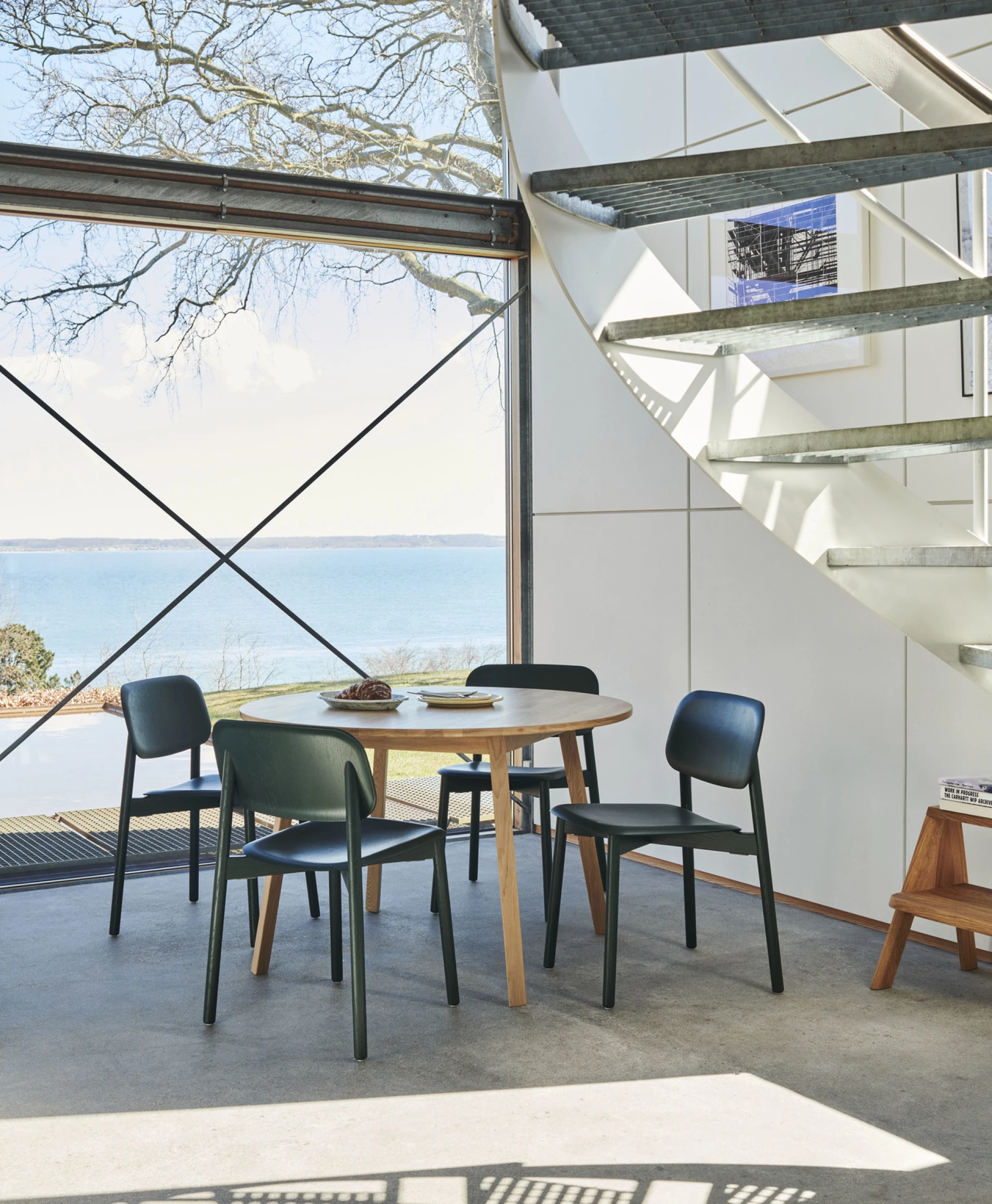 Triangle Leg Table