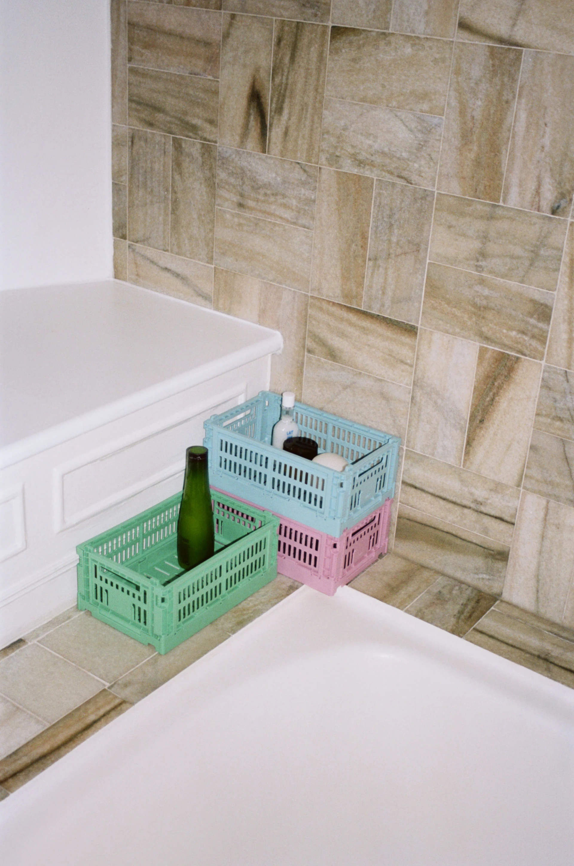 HAY Colour Crate Small Dark mint