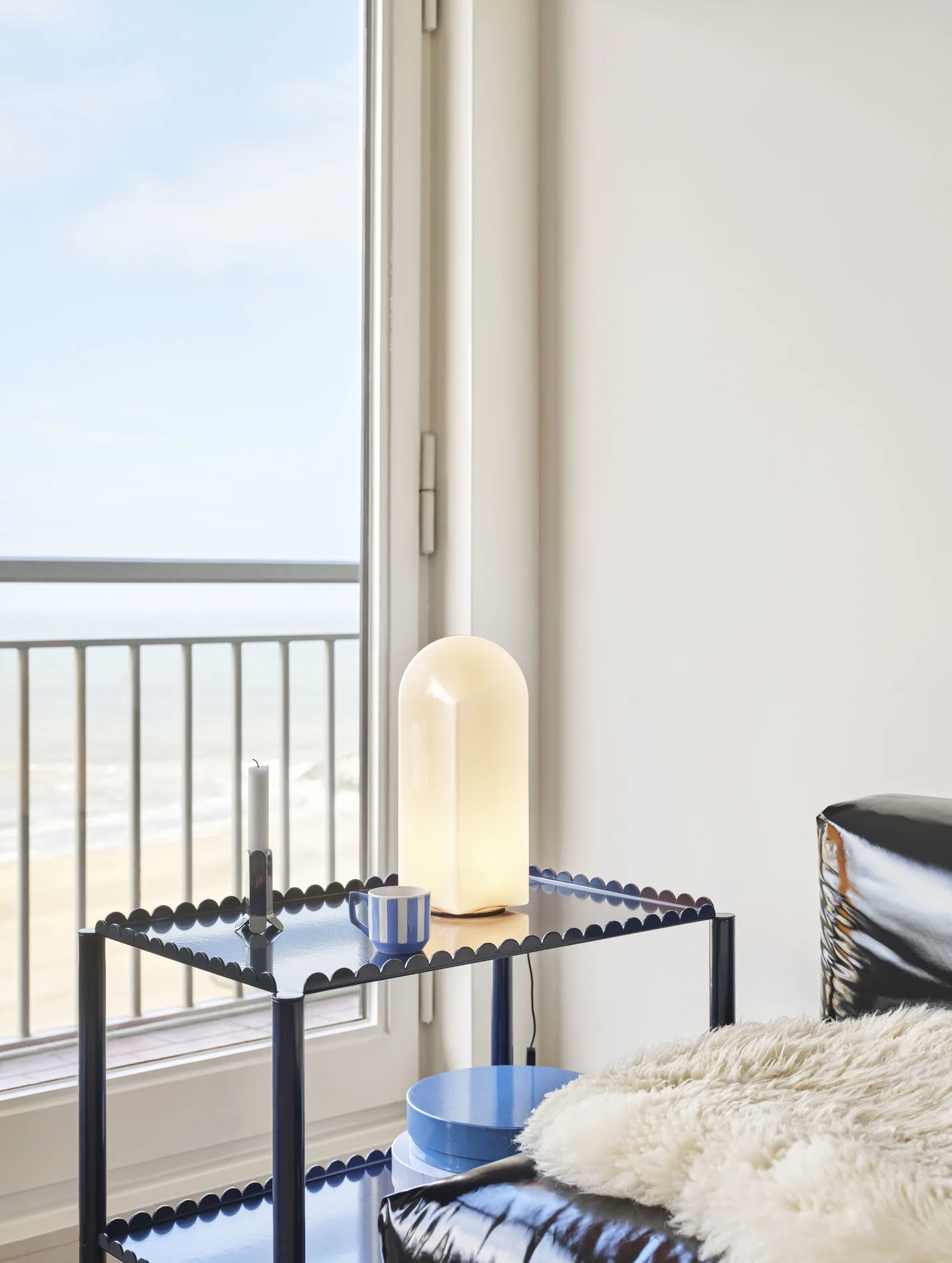 Arcs Trolley Low Steel blue