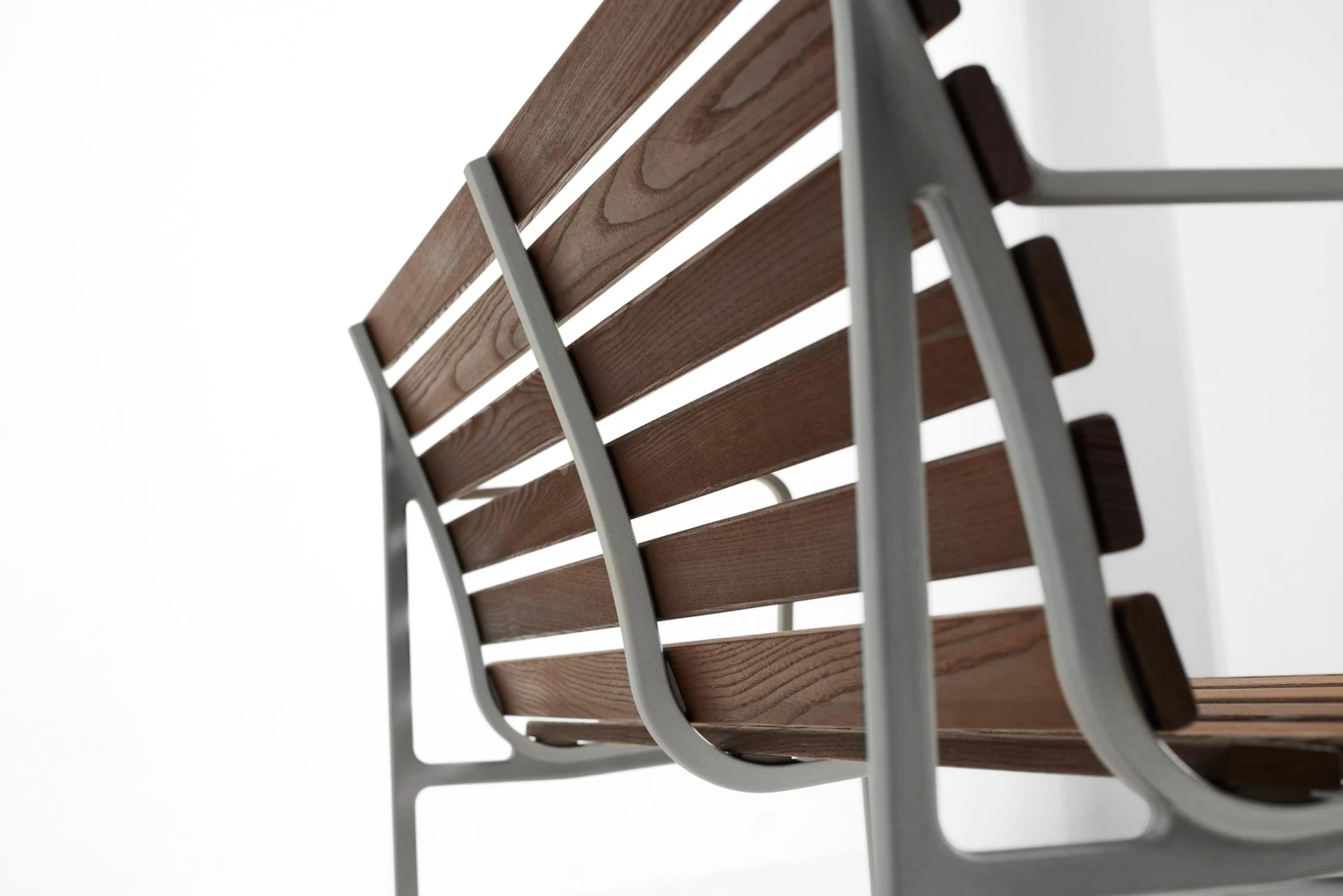 Traverse Dining Bench with Arm