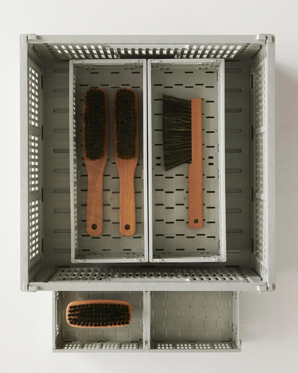 HAY Colour Crate Mini Set of 2 Grey