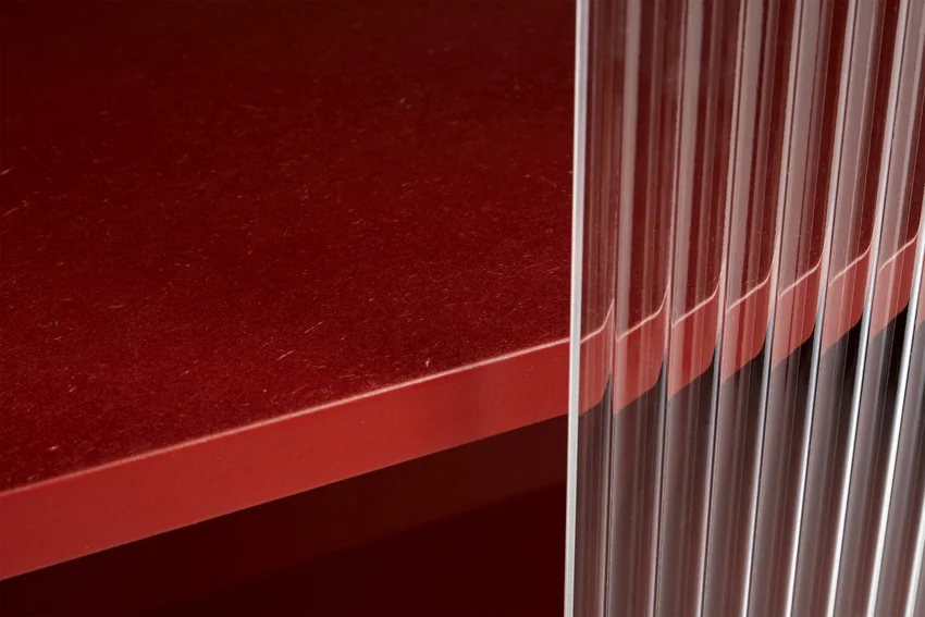 Colour Cabinet Tall Multi w. Glass doors