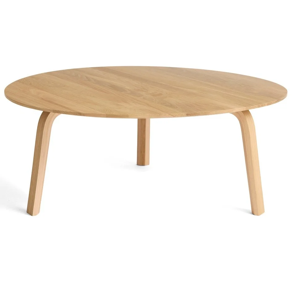 Bella Coffee Table D80 x H32 Water-based lacquered solid oak